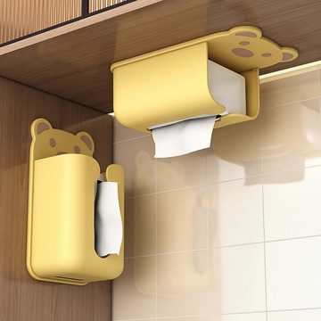 FIDDY Papiertuchbox Toilettenpapierbox ohne Stanzen, Rollenpapier-Toilettenaufbewahrung