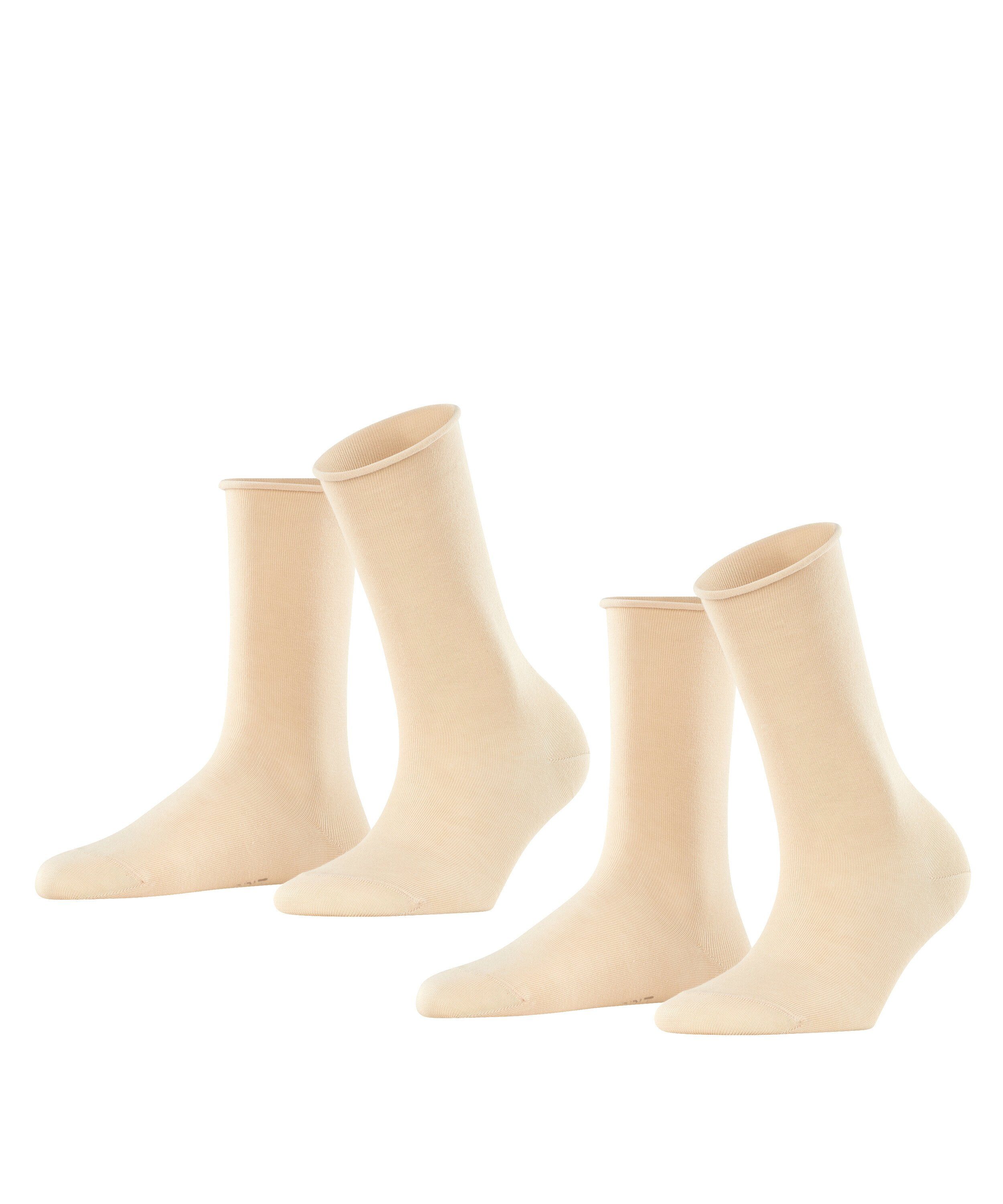 Esprit Socken Basic Pure 2-Pack (2-Paar) cream (4011)