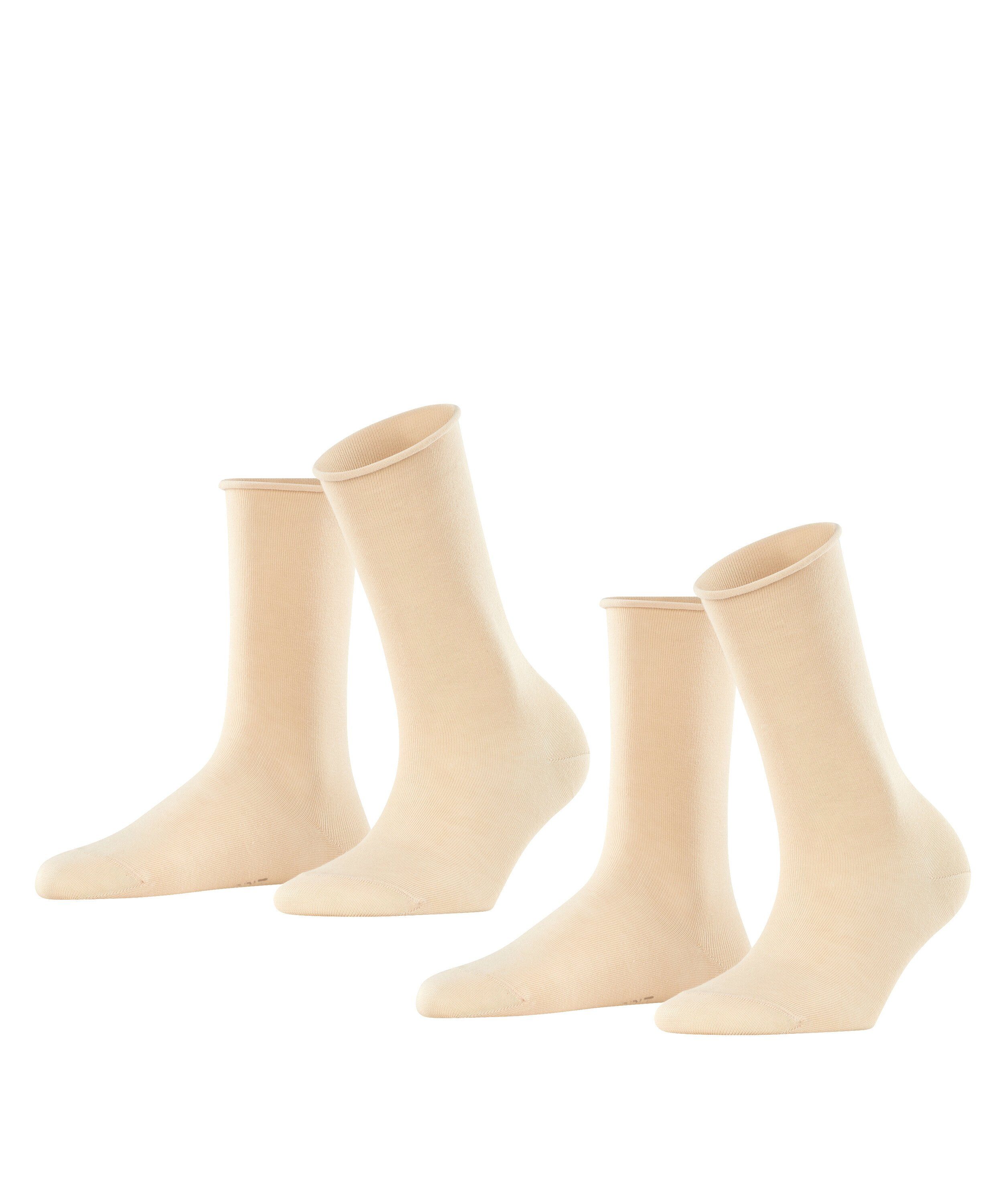 Esprit Socken Basic cream 2-Pack (2-Paar) (4011) Pure