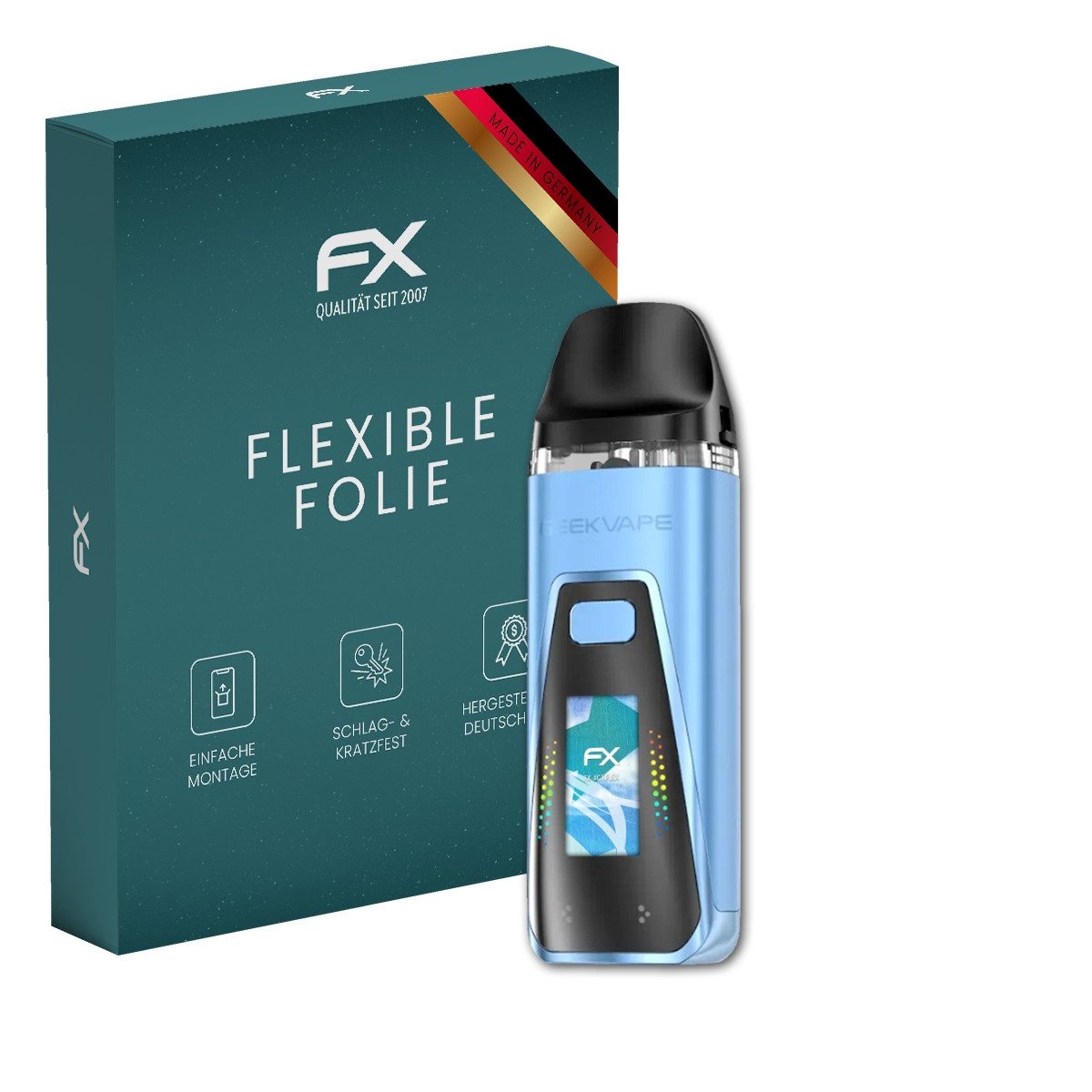 atFoliX Schutzfolie Displayschutzfolie für Geekvape Digi Pro, (2 Folien), Ultraklar und flexibel