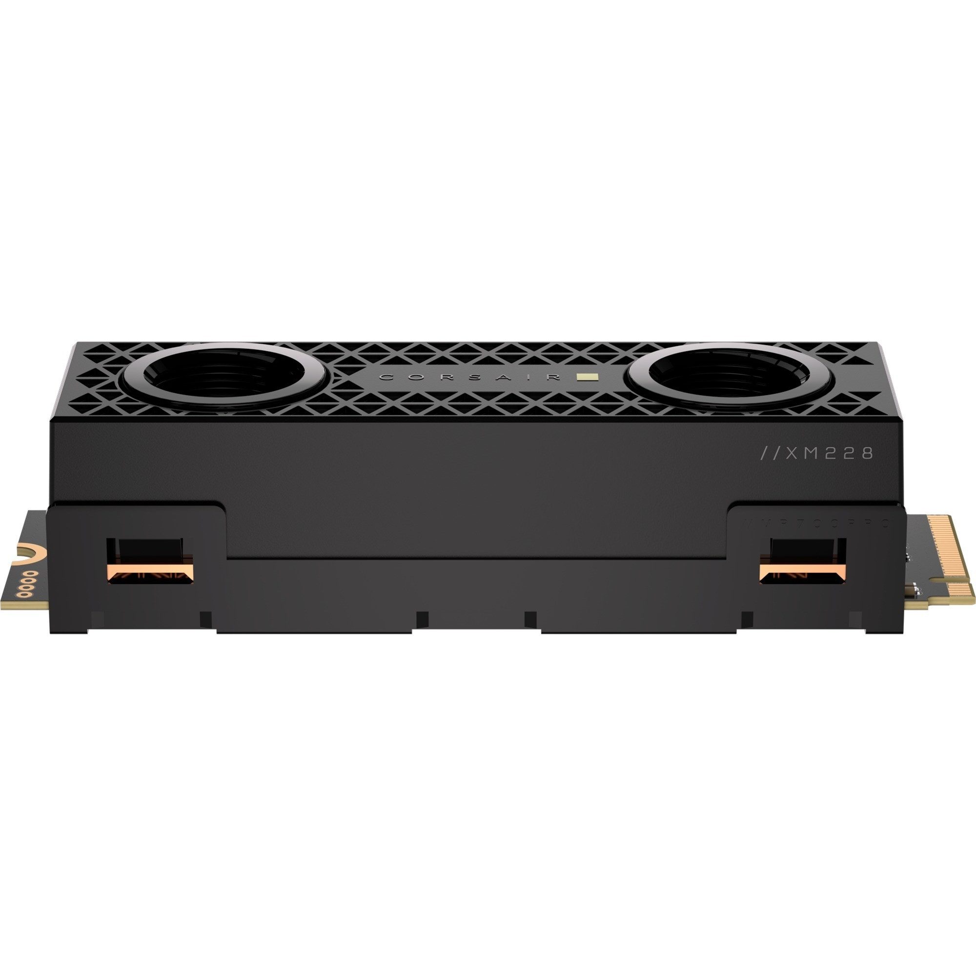 Corsair MP700 PRO SE Hydro X 2TB Wasserkühler SSD interne SSD (2 TB) 14000 MB/S Lesegeschwindigkeit, 12000 MB/S Schreibgeschwindigkeit, PCIe Gen5 x4 NVMe 2.0 SSD mit 3D TLC NAND und Hydro X Block