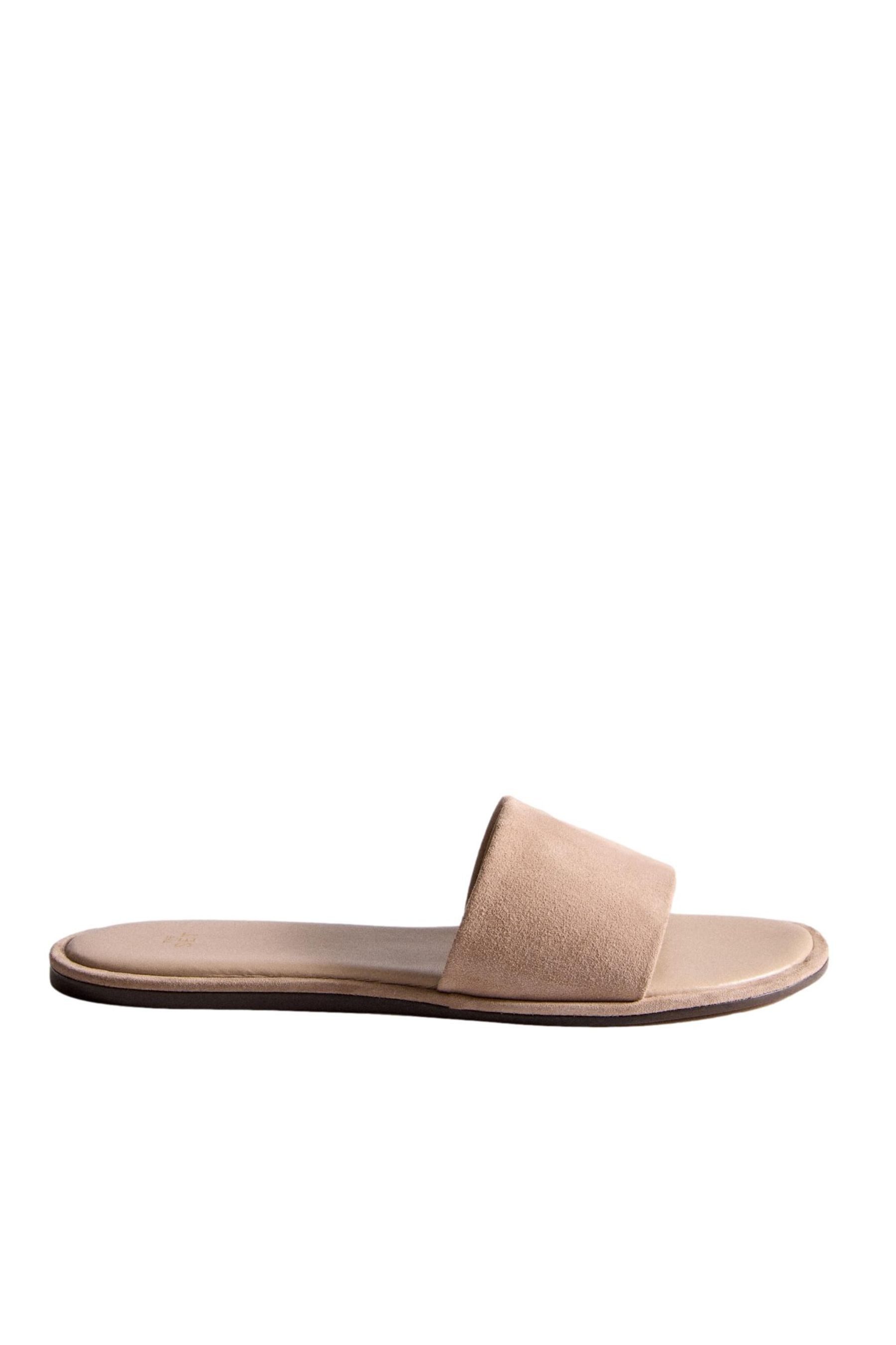 The Set Pantoletten aus Premium-Leder Pantolette