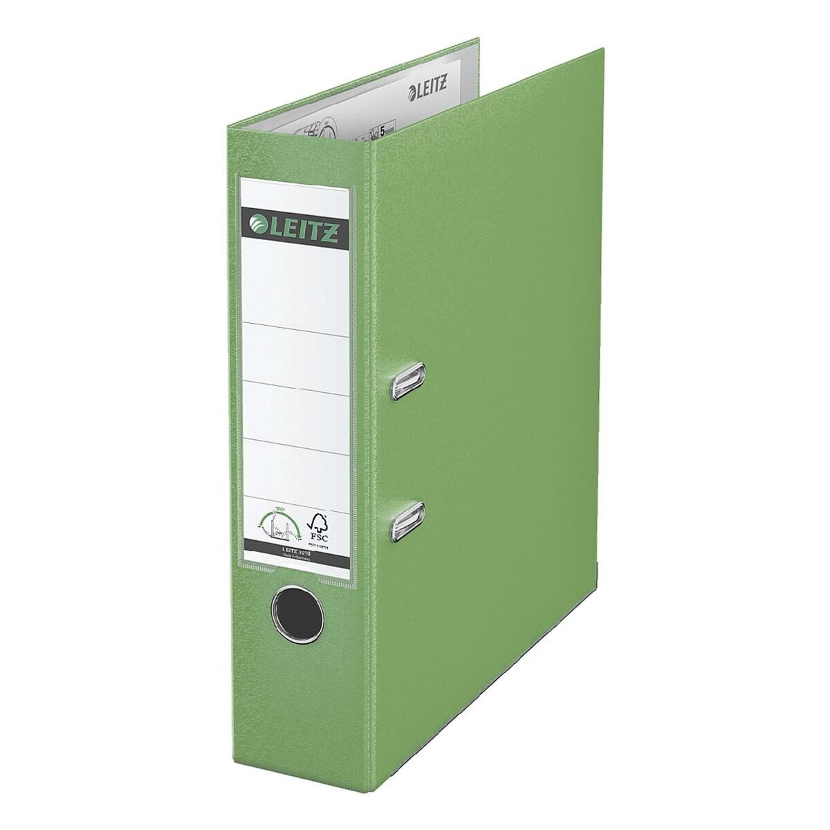 LEITZ Aktenordner 1010, Ordner breit, auswechselbares Rückenschild