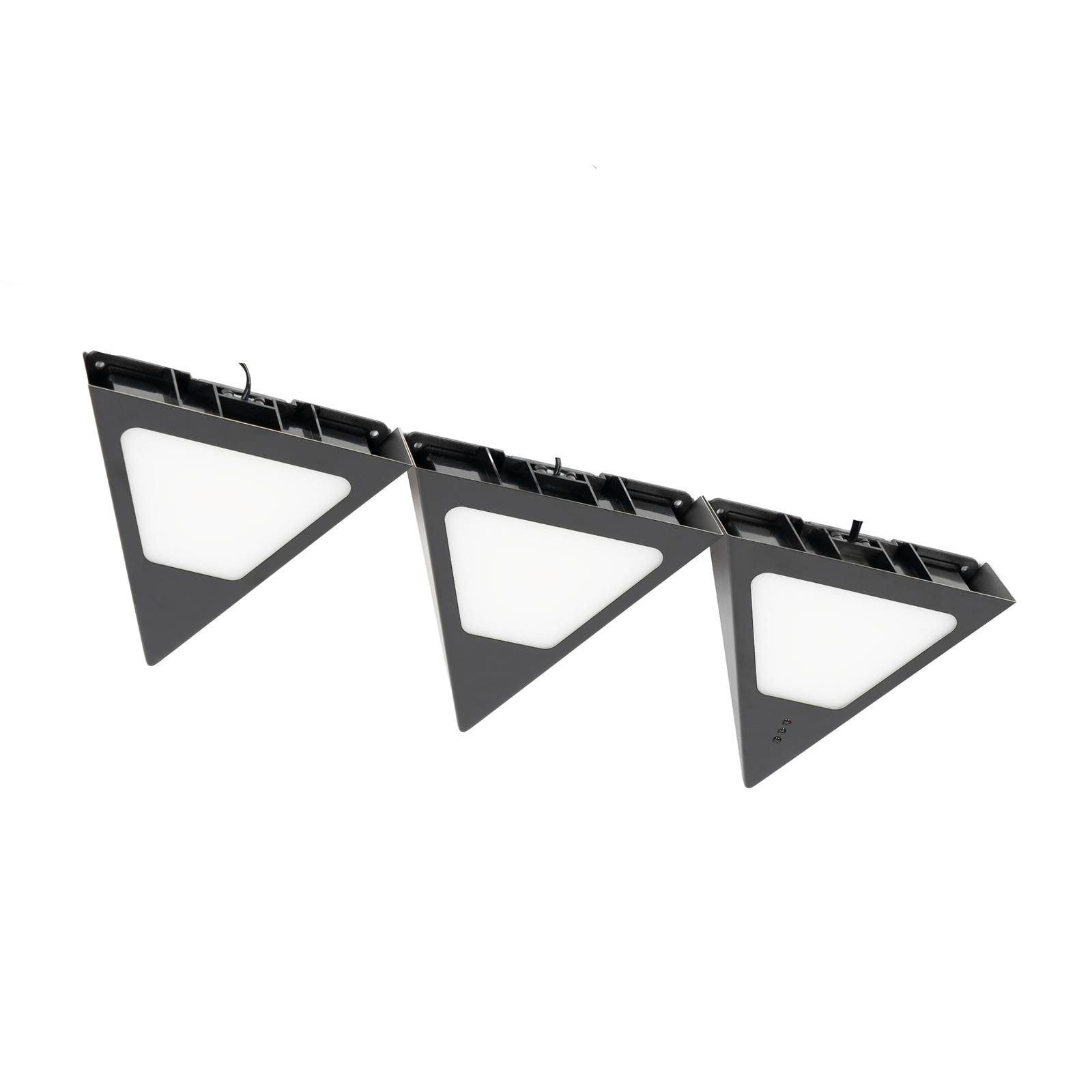 Prios Unterschrankleuchte Odia, Enthalten, 3 x 3 W LED, warmweiß