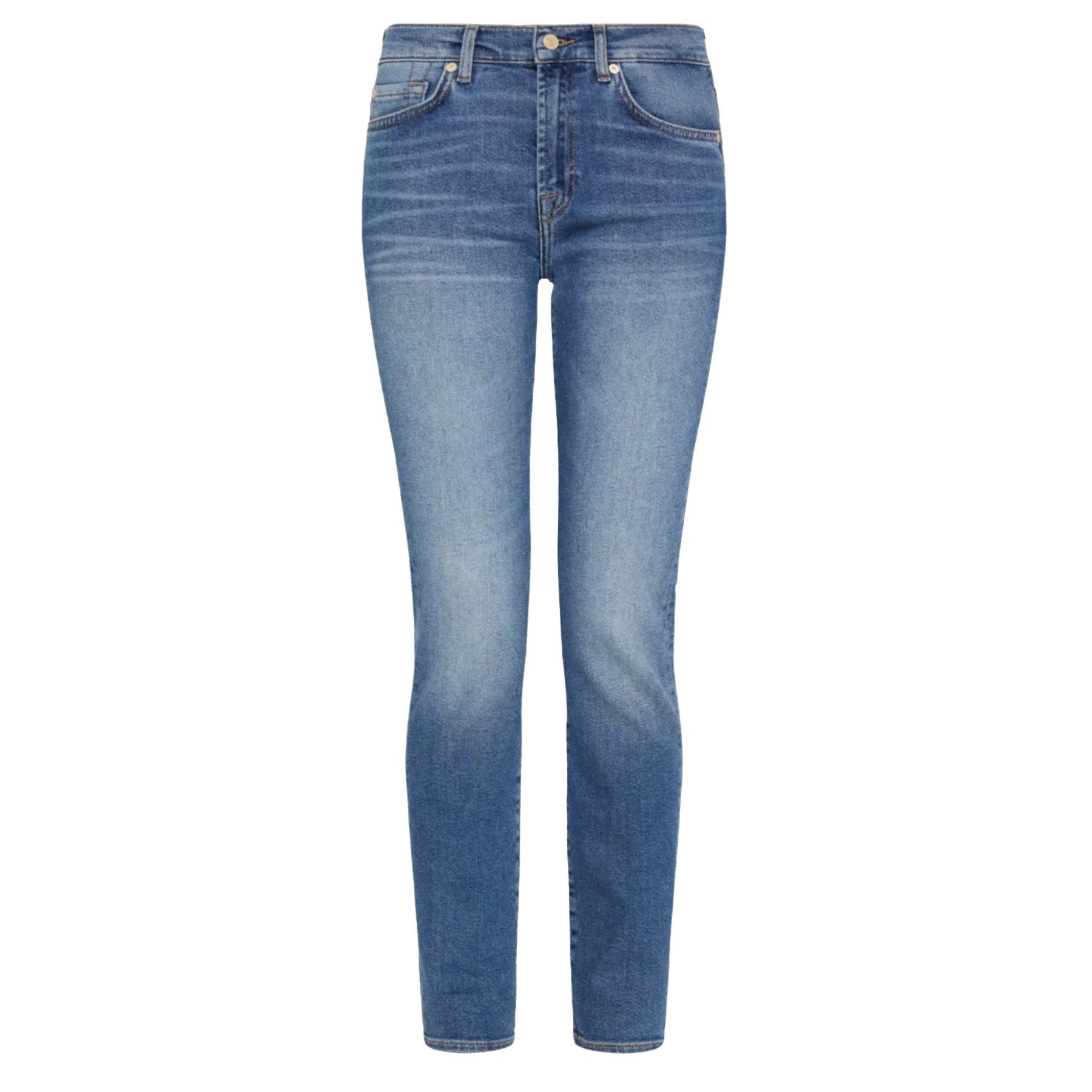7 for all mankind Slim-fit-Jeans Джинси ROXANNE LUXE VINTAGE LOVE AFFAIR Mid Waist