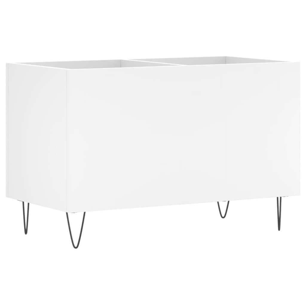vidaXL Lowboard Plattenschrank Weiß 74,5x38x48 cm Holzwerkstoff (1 St)