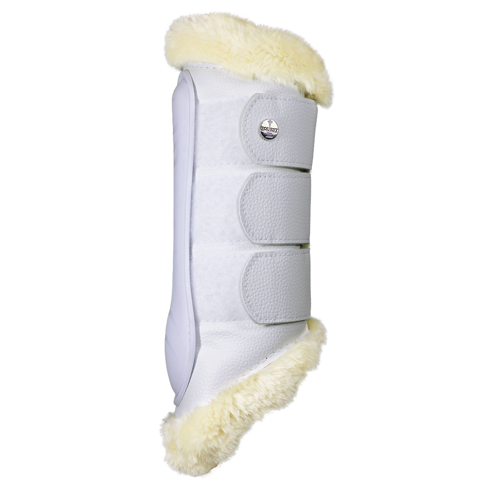 EQuest Gamaschen Safety Soft Gamasche, 2er Set, weiß, L / Warmblut / Full