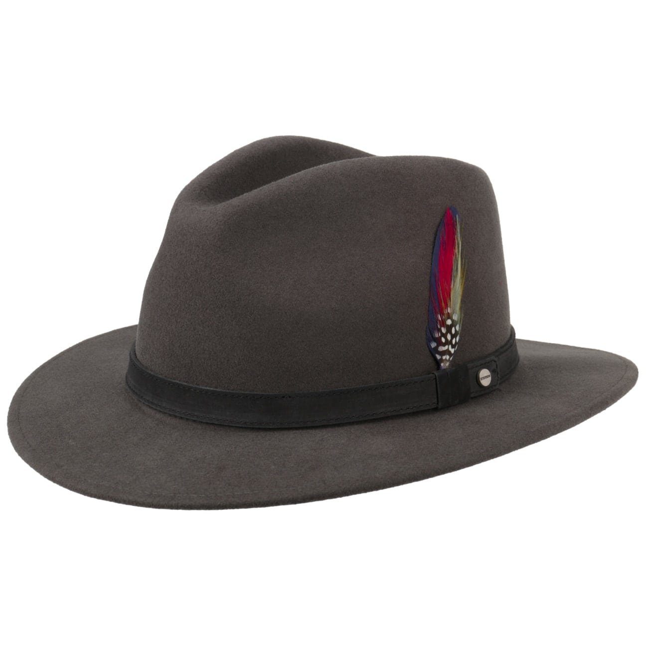 Stetson Cowboyhut (1-St) Herrenhut mit Lederband