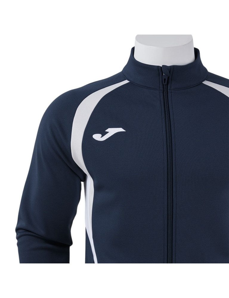 Joma Trainingsjacke Championship 20 (atmungsaktiv, bequem, rec. Polyester) marineblau/grau