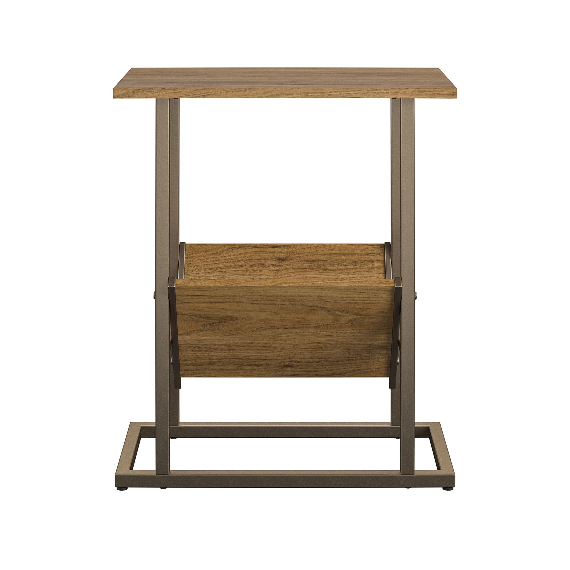 loft24 Beistelltisch Regal, mit Ablage für Zeitschriften Metallgestell günstig online kaufen