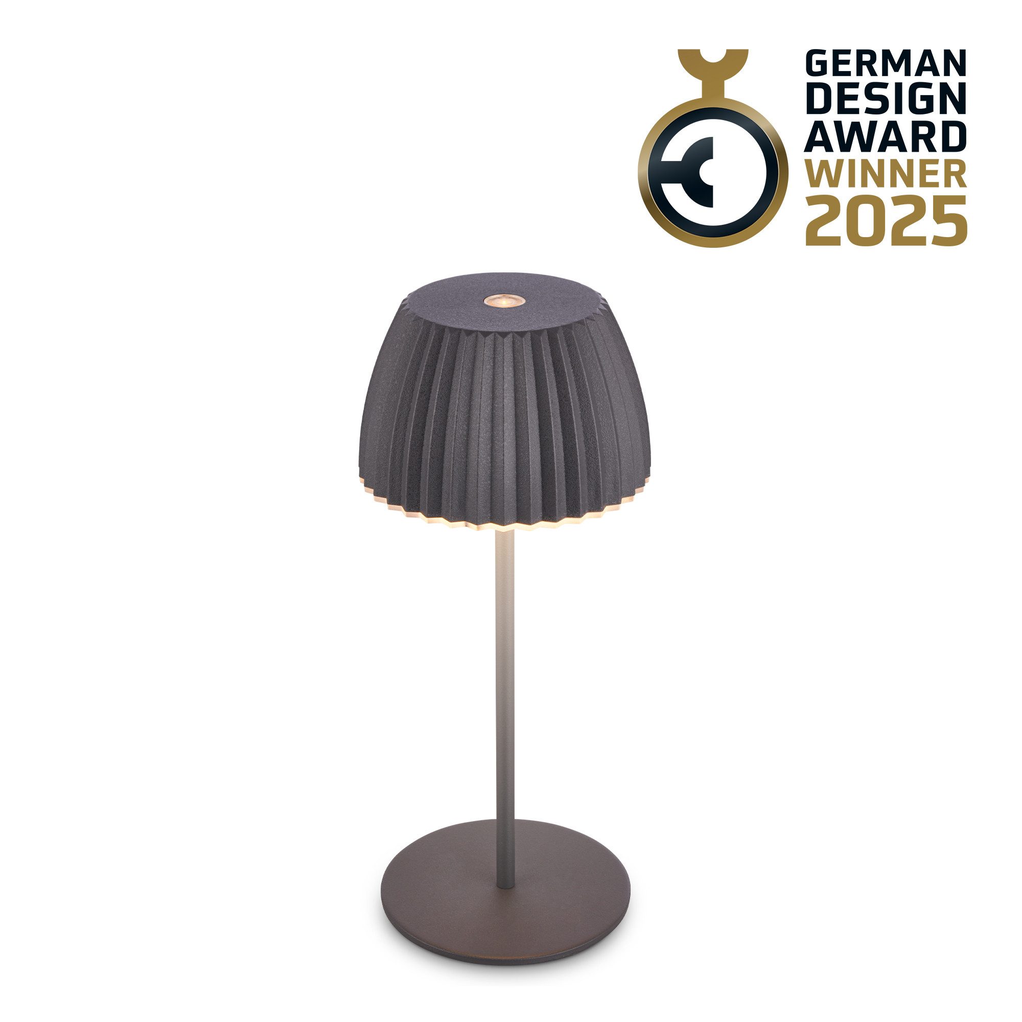 Briloner Leuchten LED Tischleuchte Riffle Tischlampe günstig online kaufen