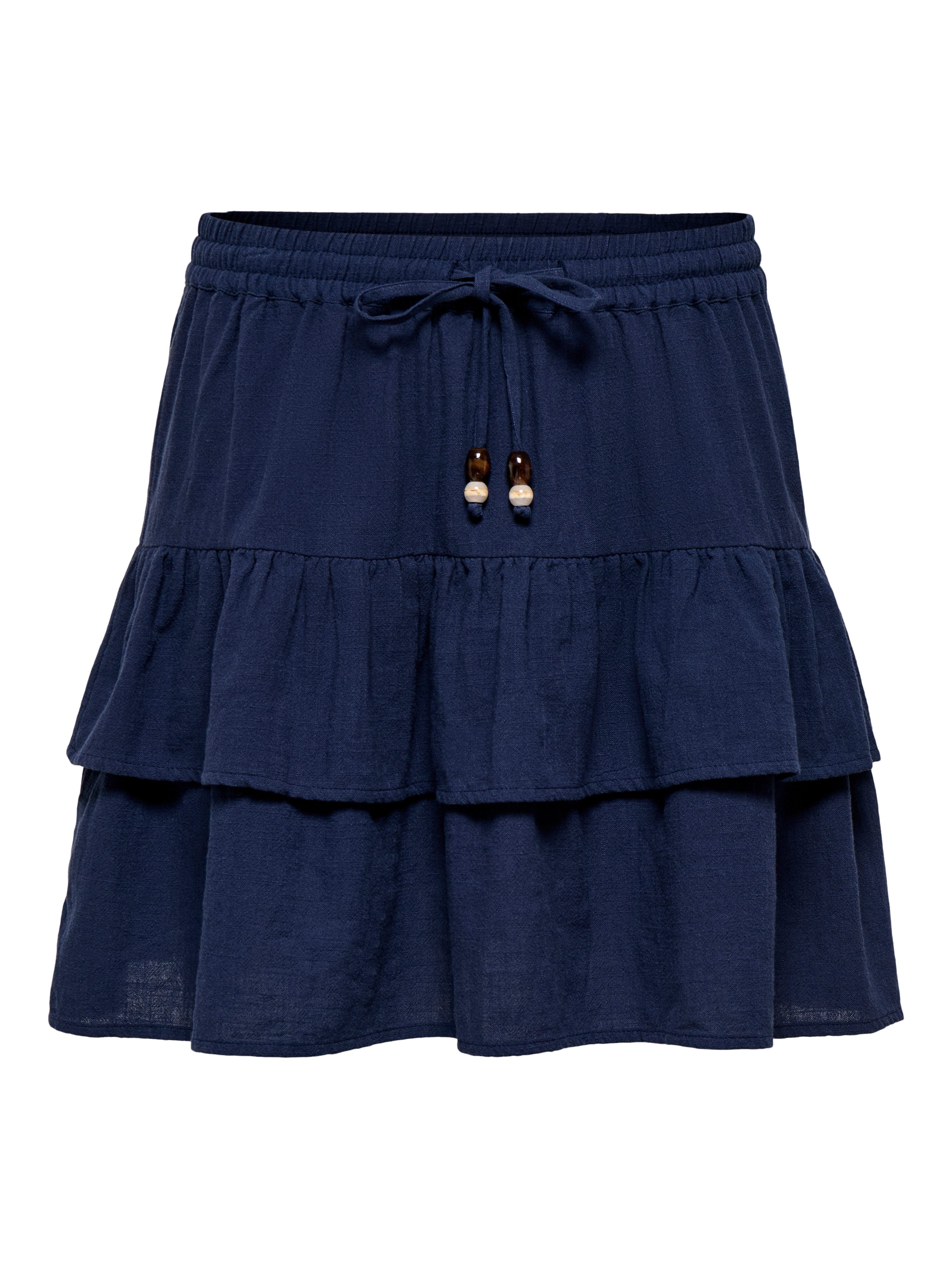 ONLY Minirock ONLSWAR STRING SHORT SKIRT WVN Baumwolle