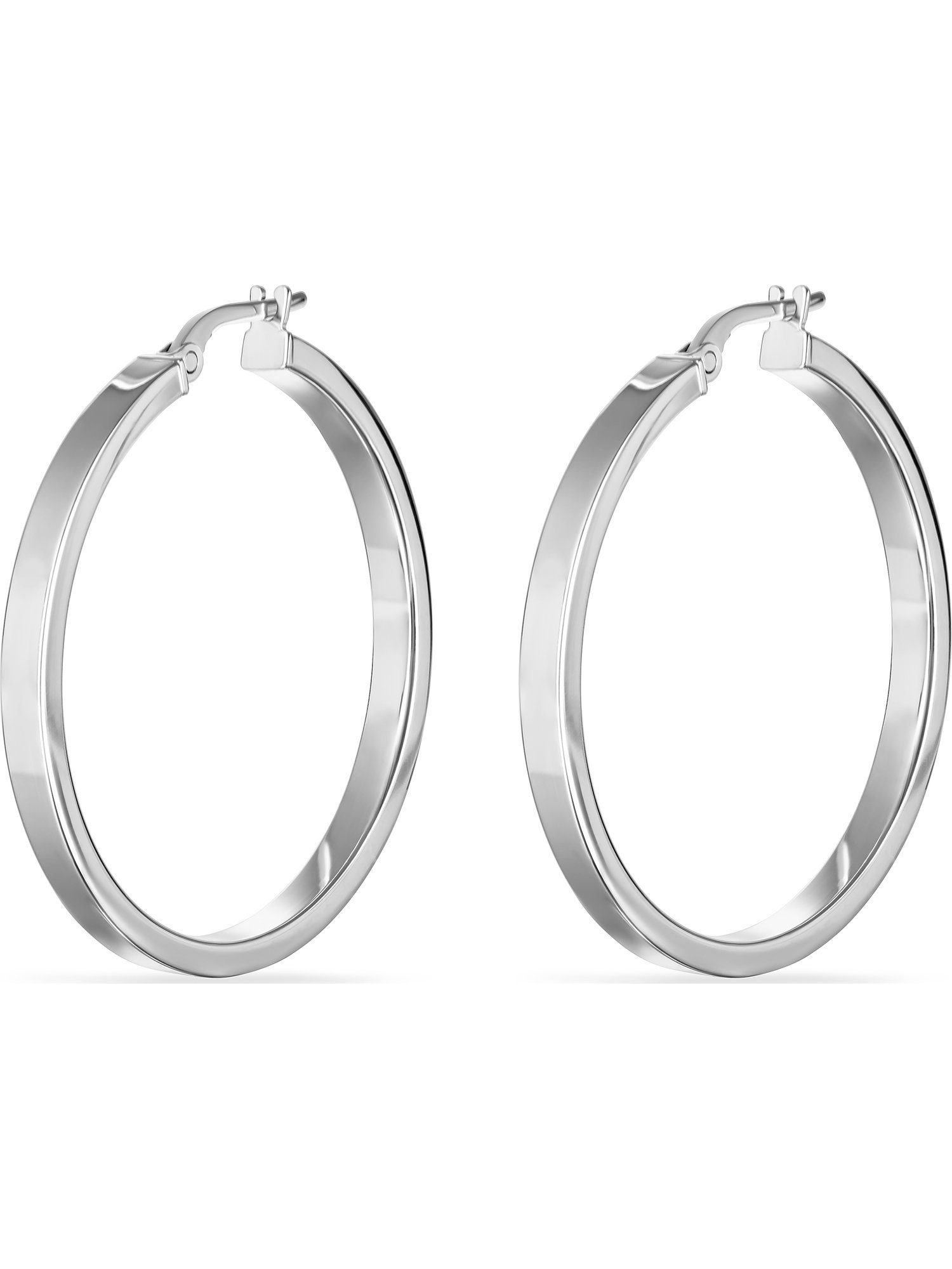 FAVS Paar Creolen FAVS Damen-Creolen 925er Silber (Paar)