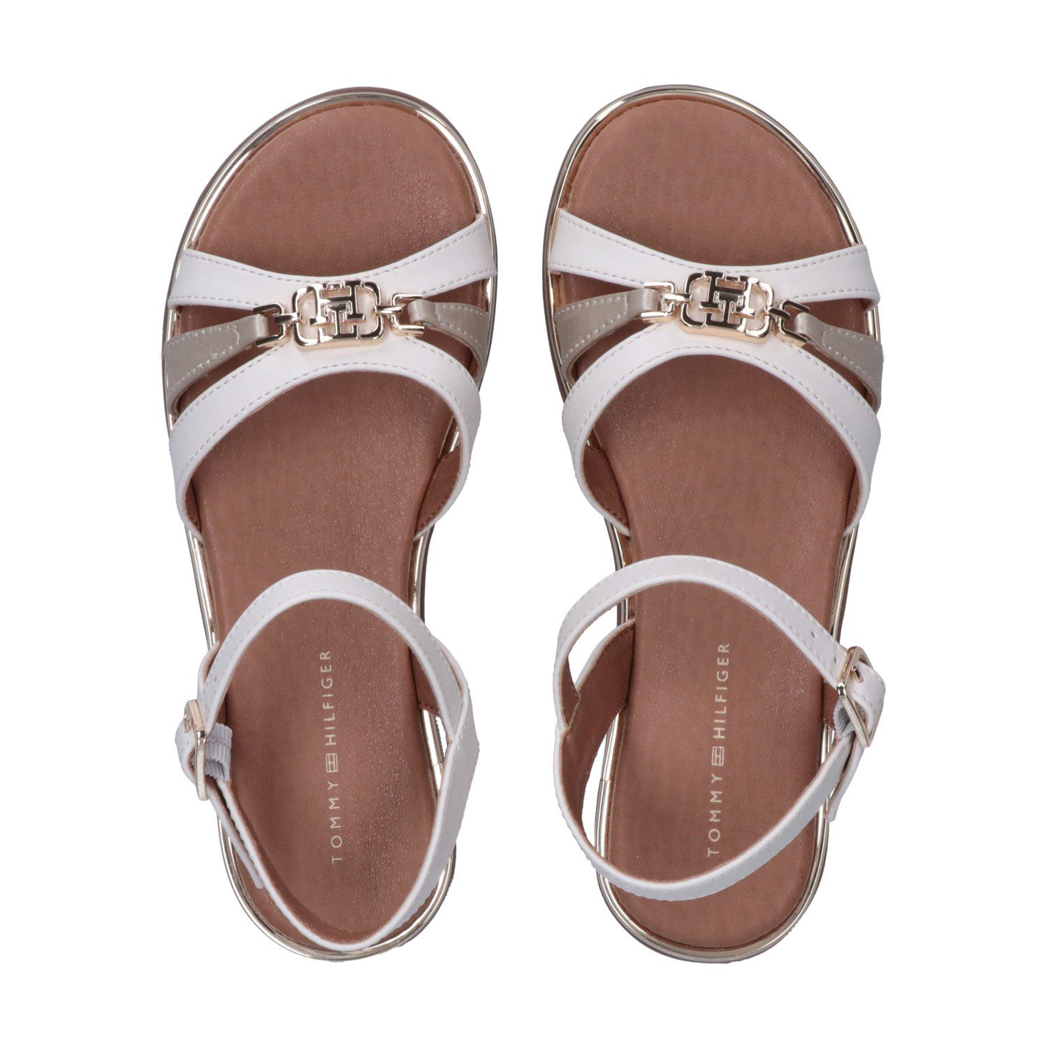 Tommy Hilfiger Riemchensandale Sandalette, Festtagsschuh, Sommerschuh mit Schnallenverschluss – Bild 4 von 4
