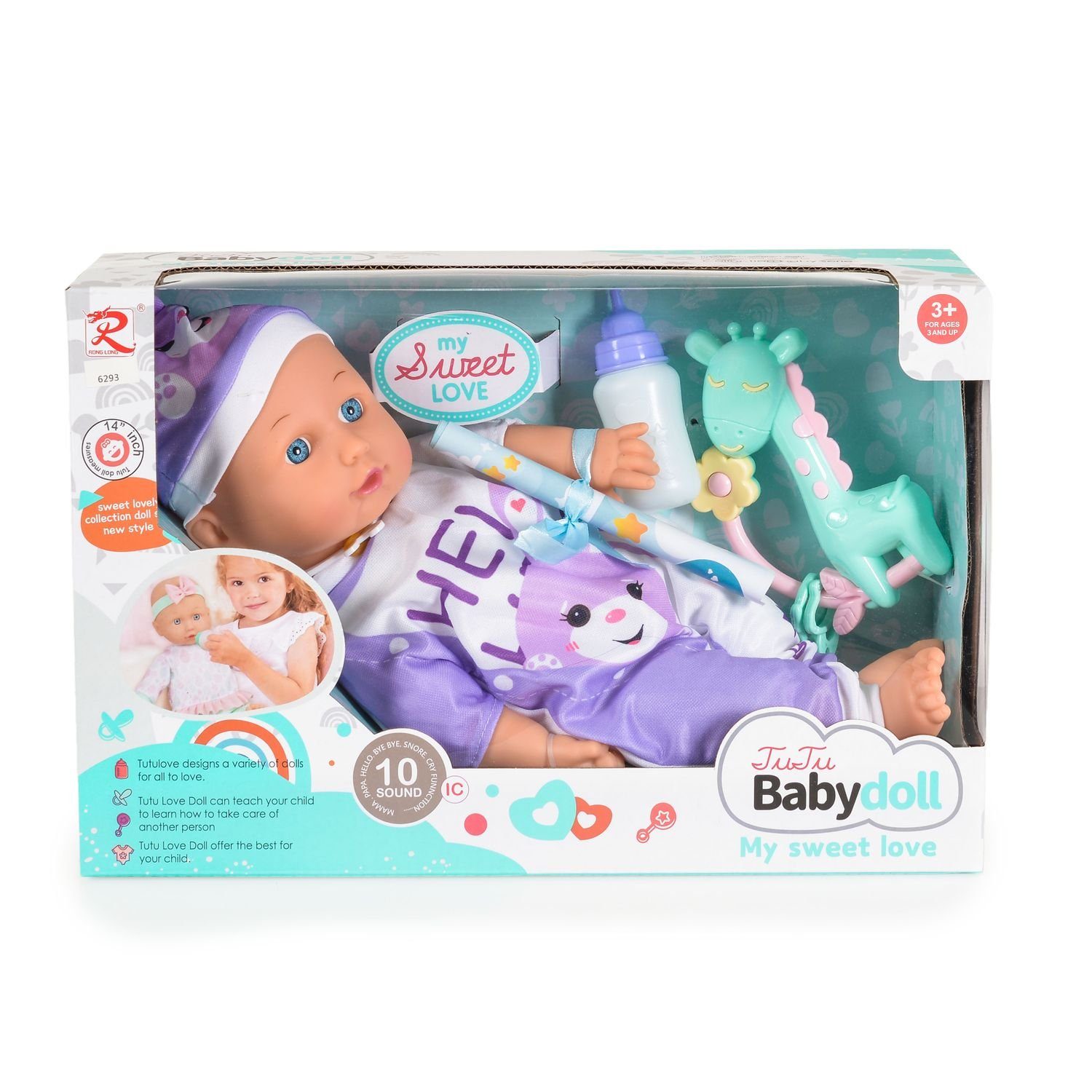 Moni Anziehpuppe Kinderpuppe 36 cm spricht, günstig online kaufen