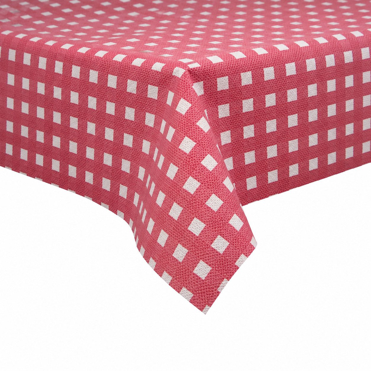 Sensalux Tischdecke Sensalux italienische Landhaus Tischdecke, Karo, 1m x 1m