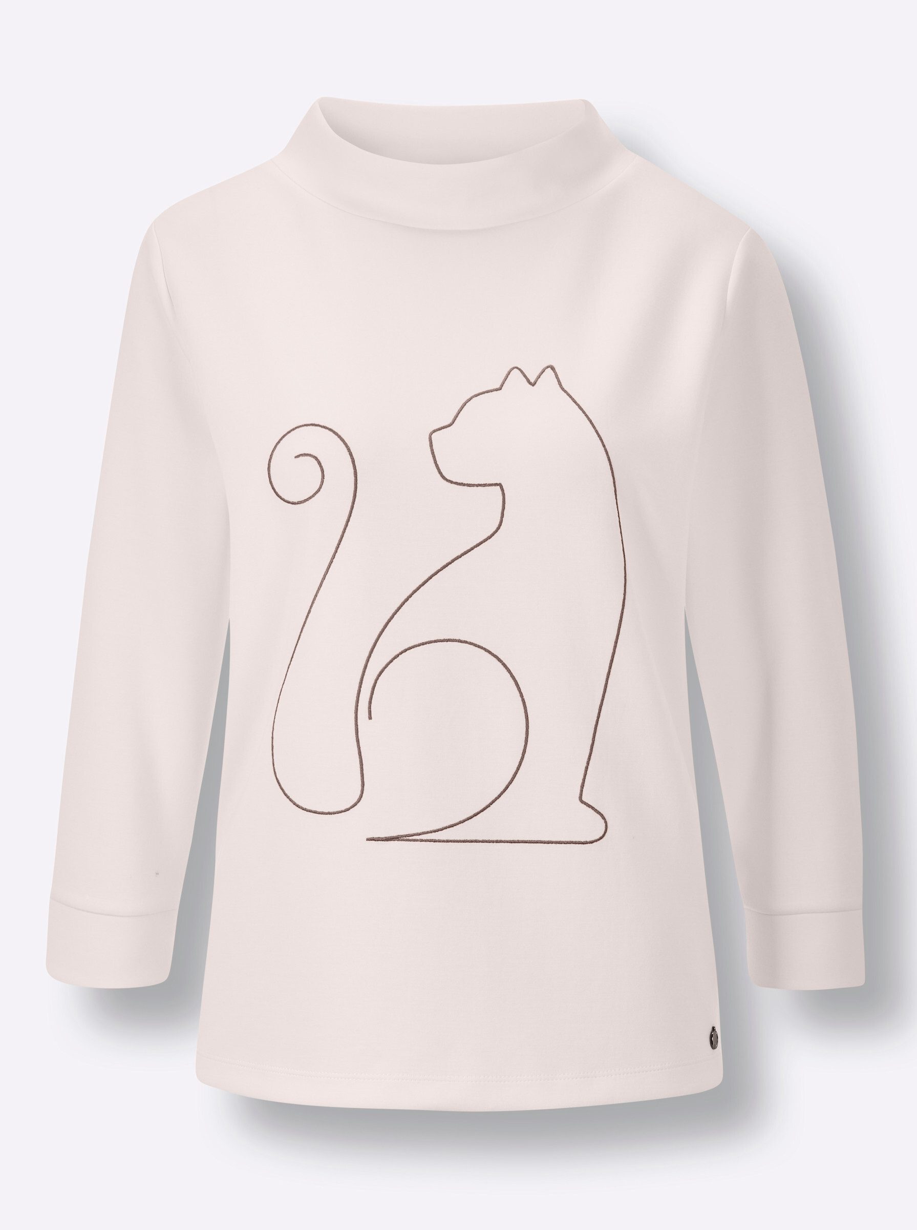 T-Shirt Modal-Mix-Shirt 3/4-Arm