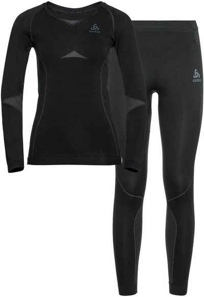 Odlo Funktionsshirt ODLO Damen Funktionswäsche-Set Fundamentals Performance Warm