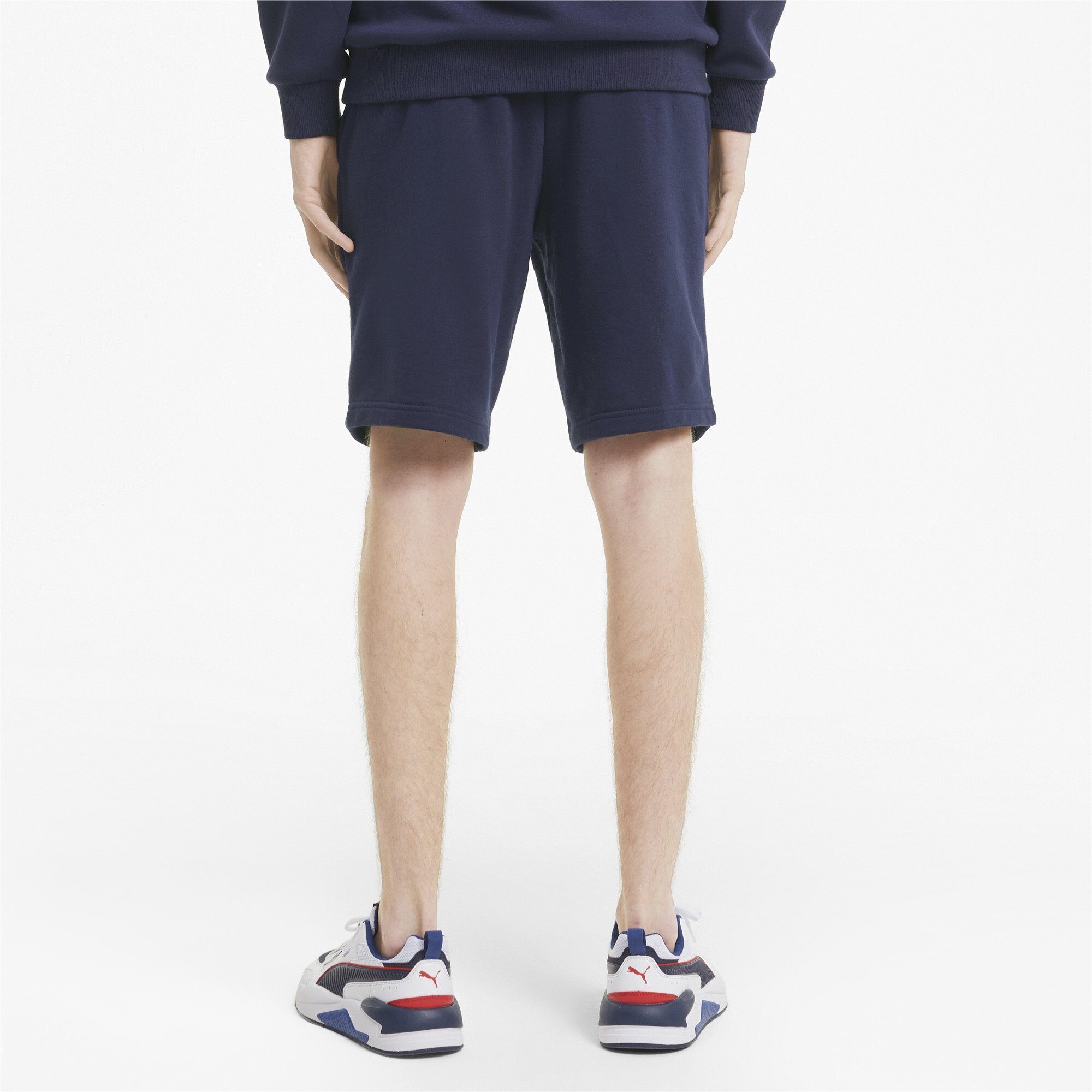 PUMA Sporthose Essentials Herren Shorts Blue Peacoat