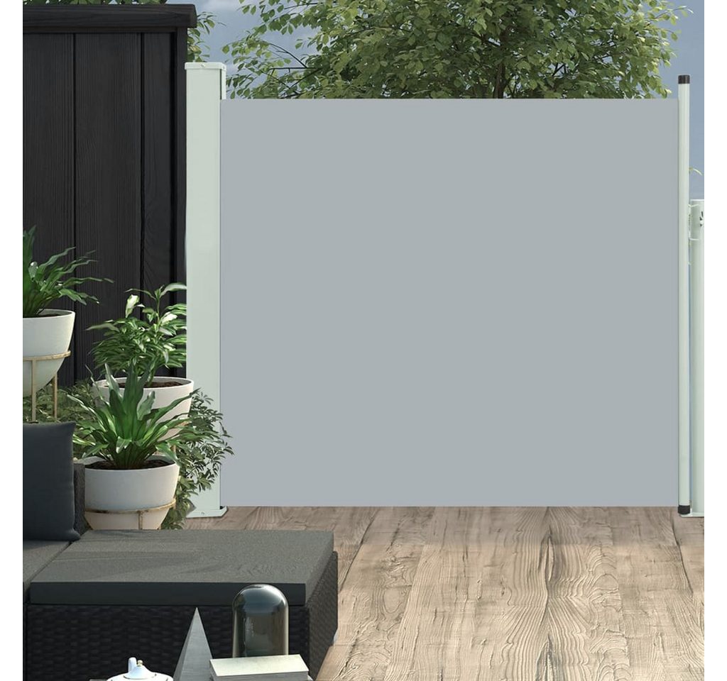 Thumbnail - vidaXL Seitenmarkise Ausziehbare Seitenmarkise 100x300 cm Grau