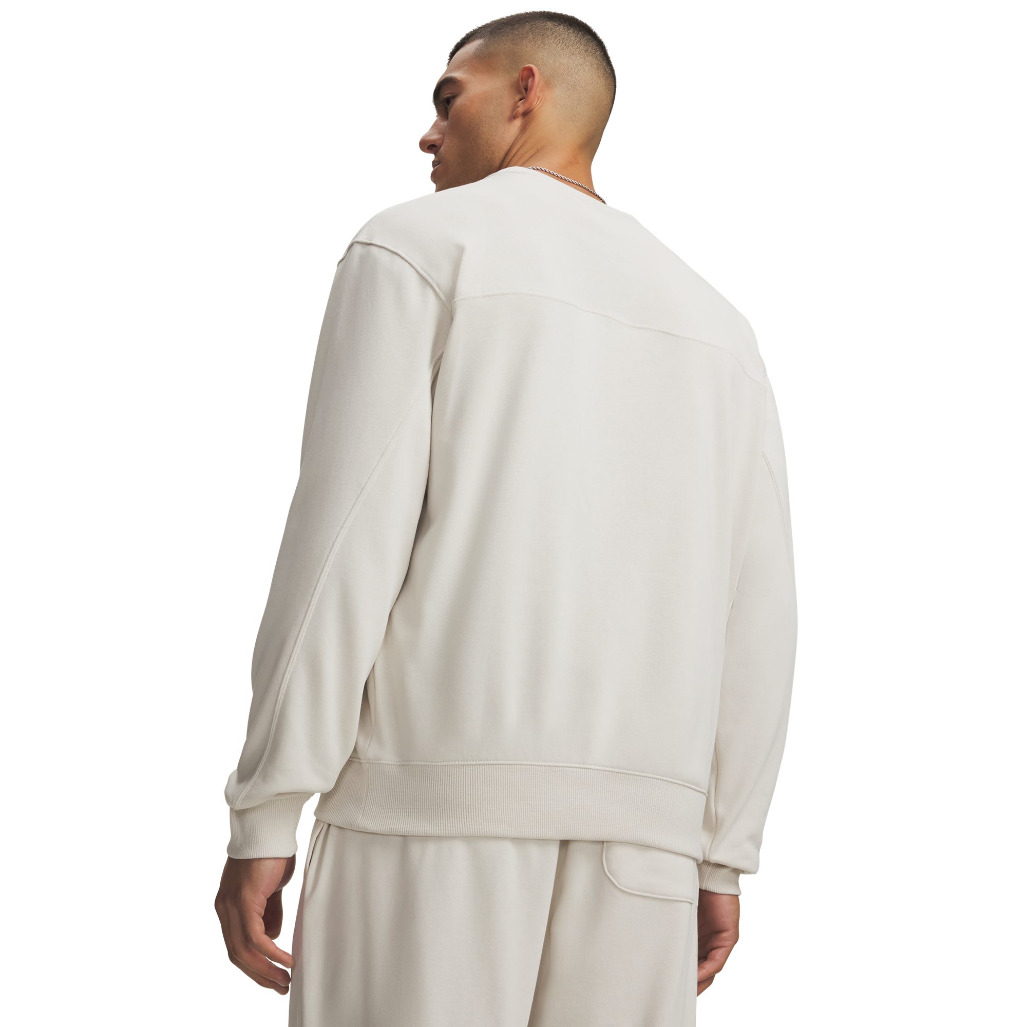 Under Armour® Sweatshirt UA RIVAL LW CREW lockere Oversized-Passform, für Sportmode und aktive Freizeit