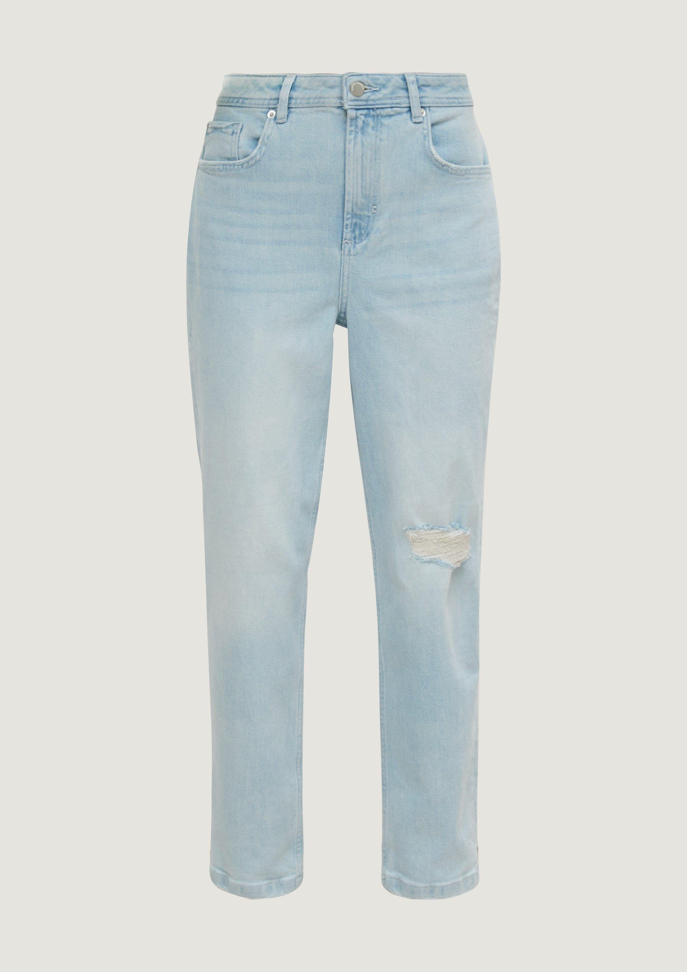 mit Jeans Destroyes Destroyes identity comma 5-Pocket-Jeans casual Slim:
