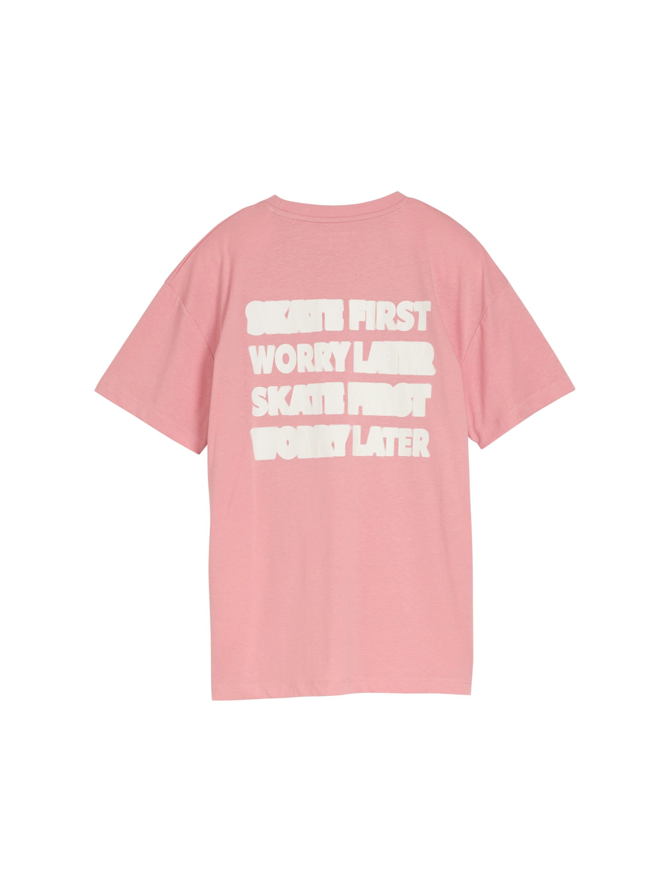 TOM TAILOR Kurzarmshirt mit Frontprint und großem Rückenprint / für Boys