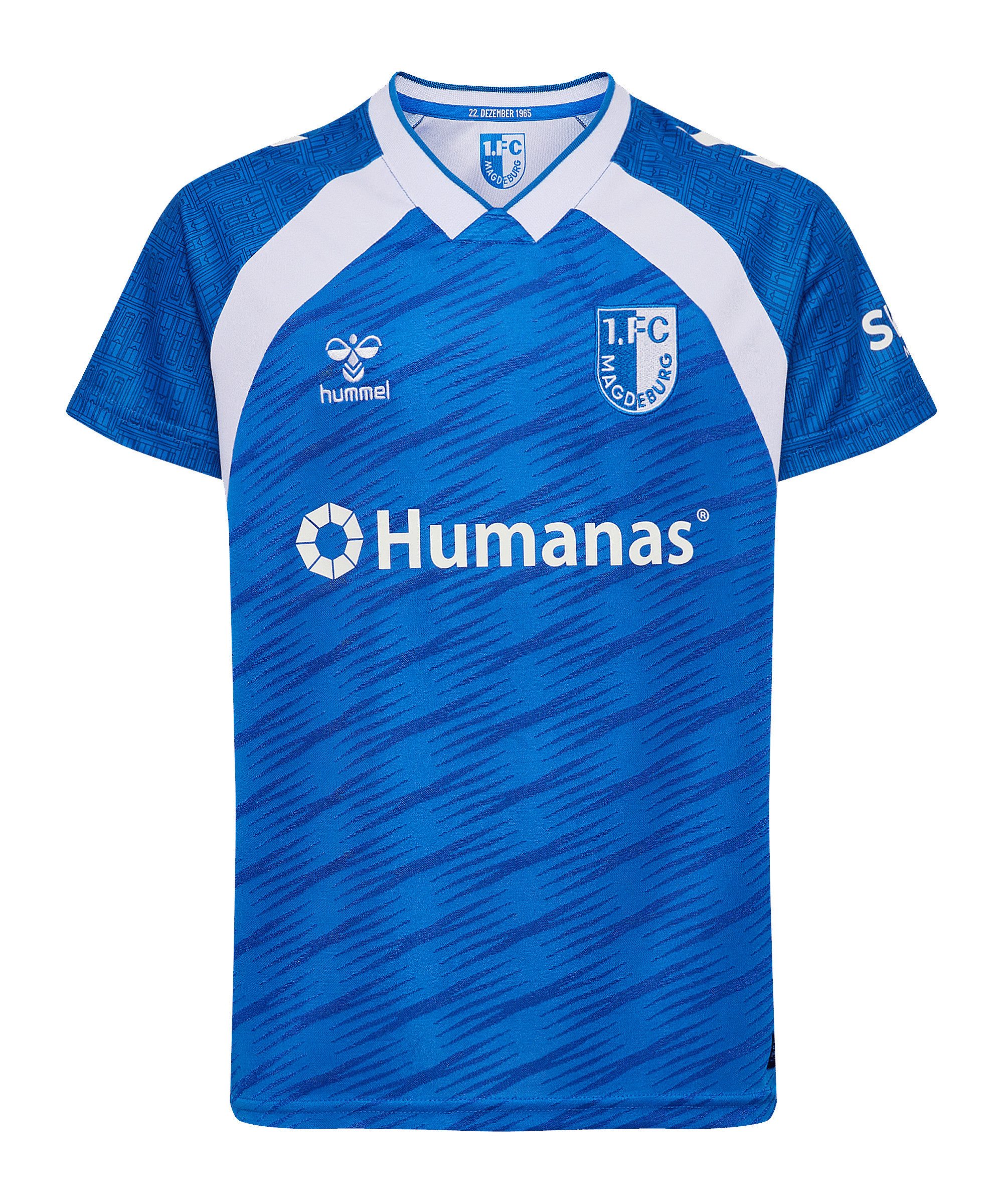 hummel Fußballtrikot Hummel 1. FC Magdeburg Trikot Home 2025/2026 Kids 2. Bundesliga