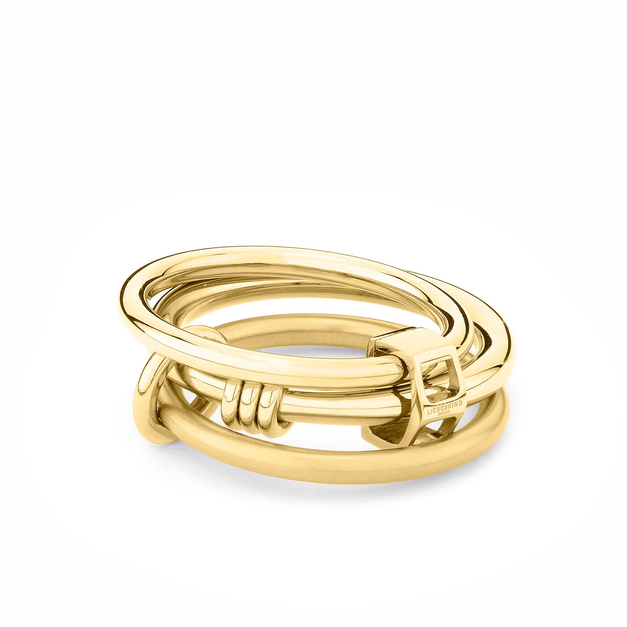 Liebeskind Berlin Fingerring Schmuck Geschenk Edelstahl The Layer-Ring günstig online kaufen