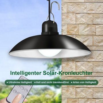 Vicbuy LED Solarleuchte, Solarlampen Außen IP65 Wasserdicht mit Fernbedienung