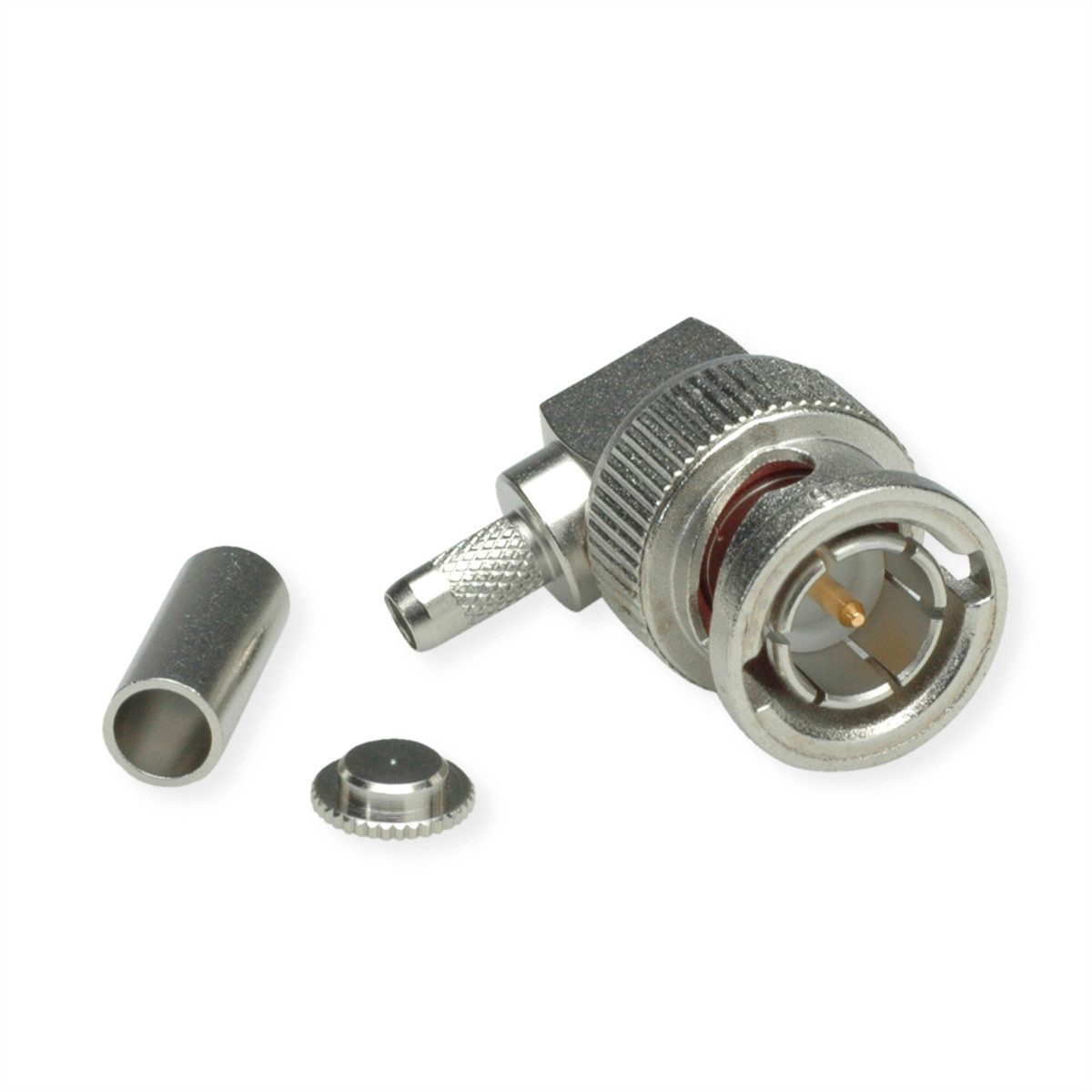 BNC-Winkelstecker 75 Ohm Netzwerk-Panel