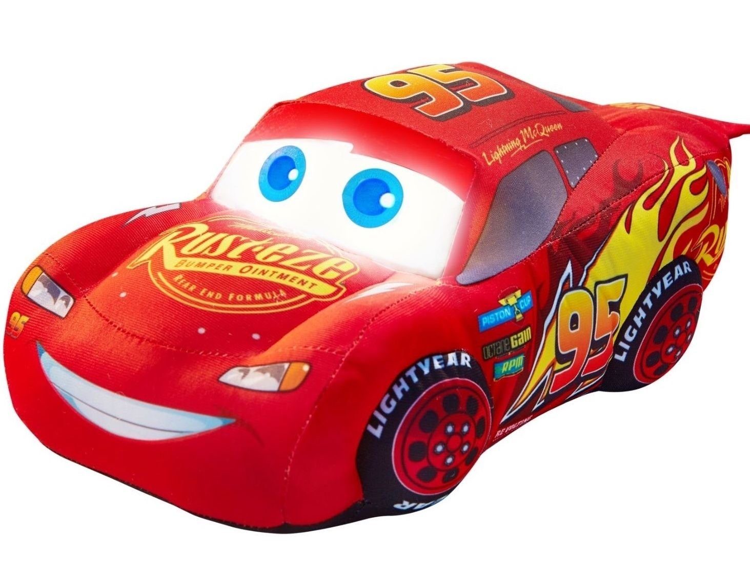 Disney Cars Lightning McQueen Plüsch Auto Kuscheltier XXL Stofftier XL