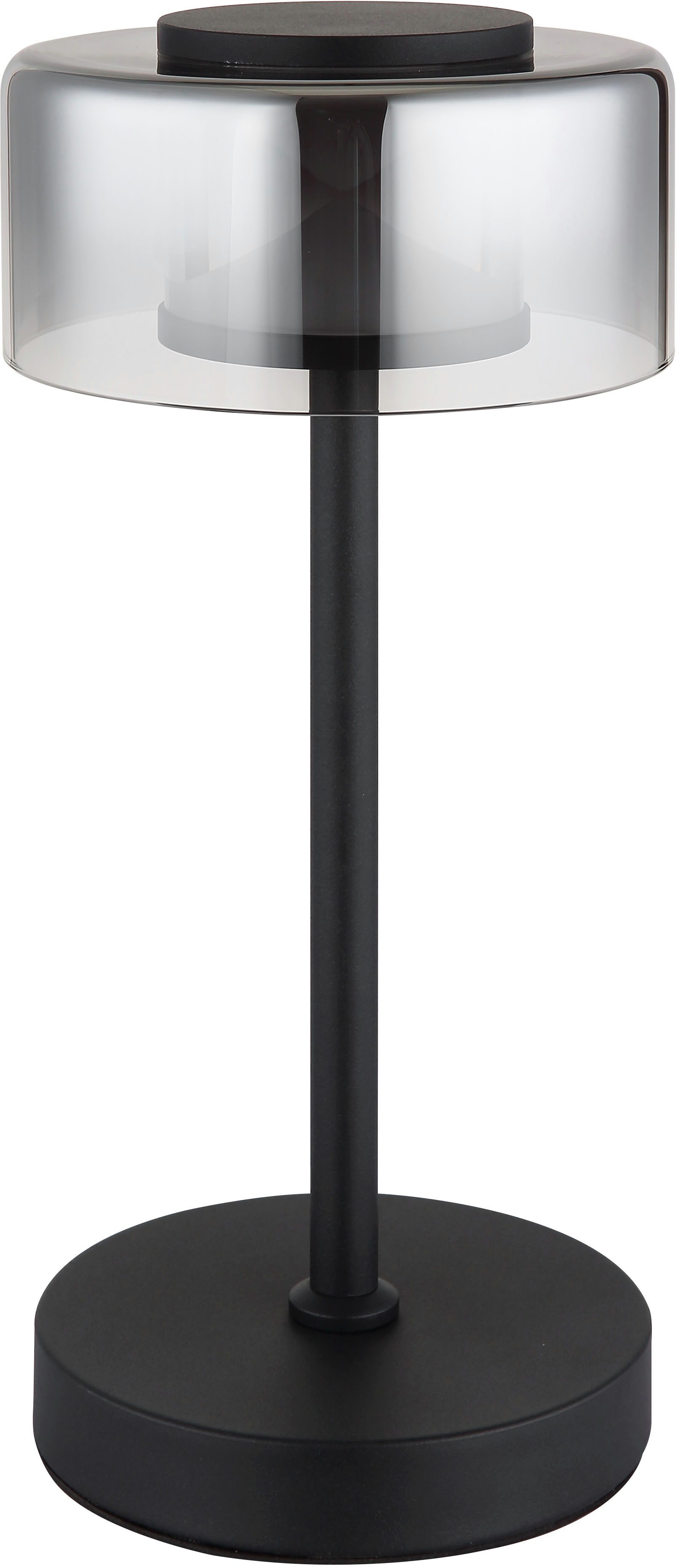 GLOBO LIGHTING LED Tischleuchte BELINDA, LED fest integriert, Tageslichtweiß, Tischlampe/4000K/H: 325mm