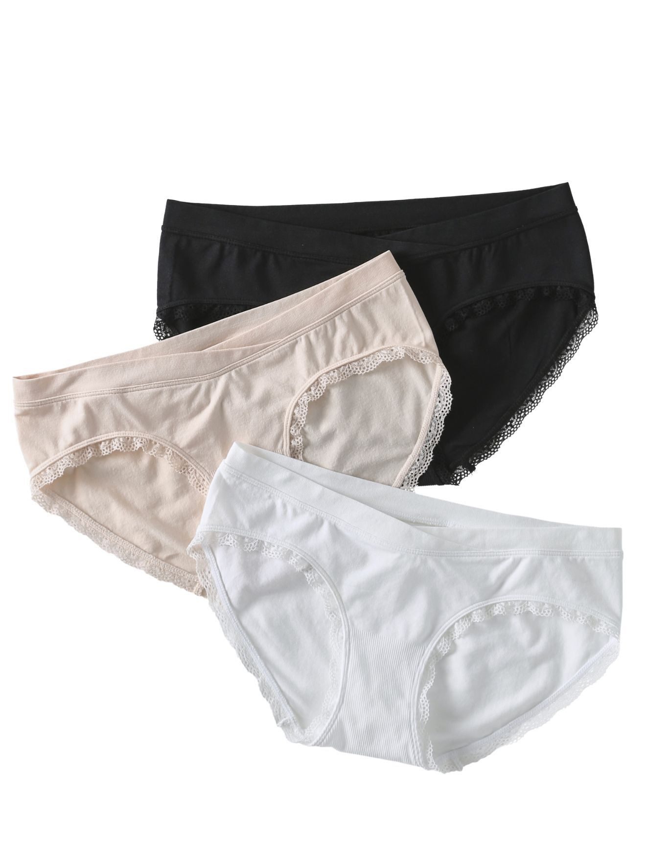 Umstandsslip 3er-Pack nahtlose Umstands-Shortys