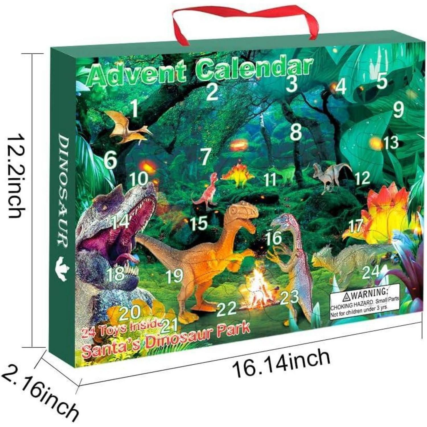 LuxusKollektion Spielzeug-Adventskalender Dinosaurier Adventskalender 2026 für Kinder Jungen Mädchen 24 Tage – Bild 3 von 5