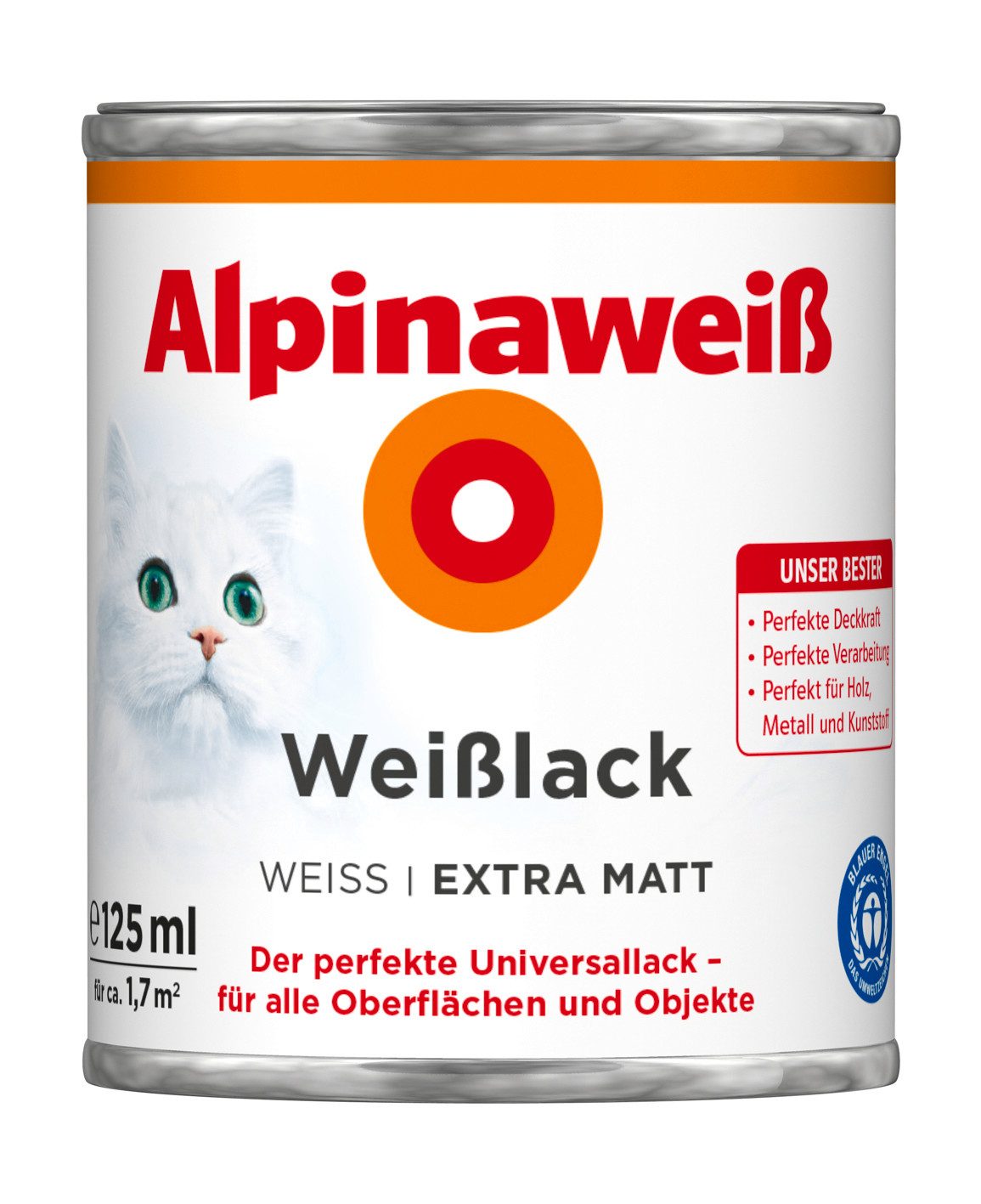 Weißlack Alpinaweiß Weißlack