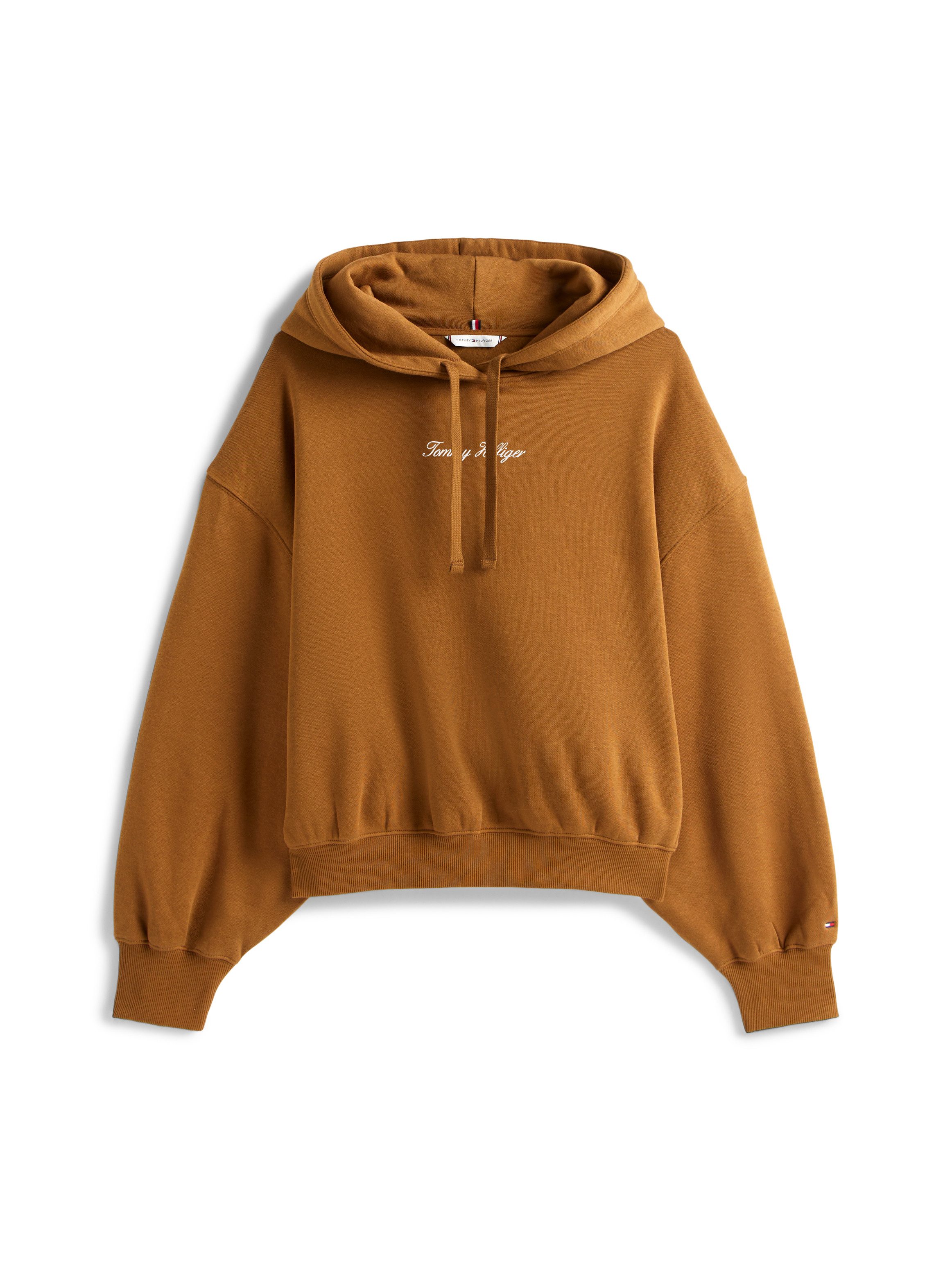 Tommy Hilfiger Kapuzensweatshirt CLASSIC SCRIPT FLEECE HOODIE