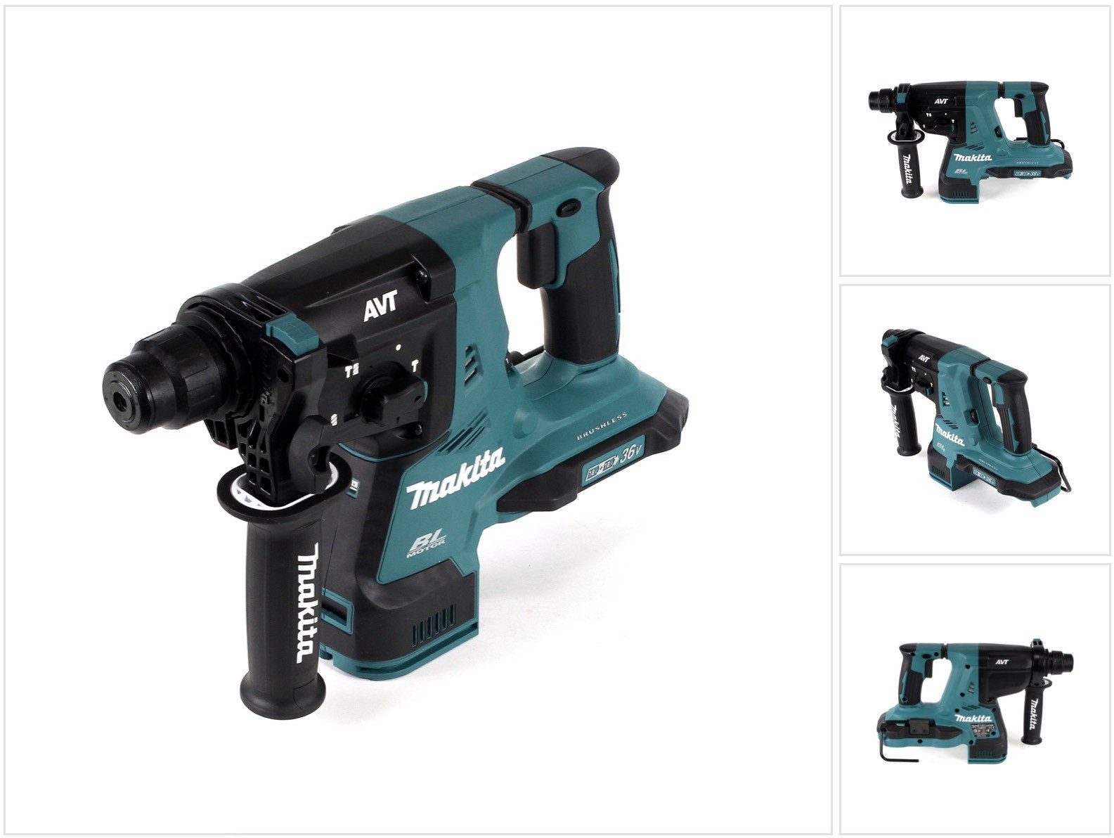 Schlagbohrmaschine DHR 280 Z Akku Bohrhammer 28 mm Brushless 2 x 18 V 36 V Li-Ion für SD