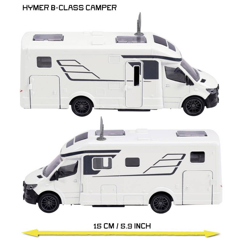majORETTE Spielzeug-Auto Hymer B-Class Camper Fertigmodell PKW Modell 8503773001