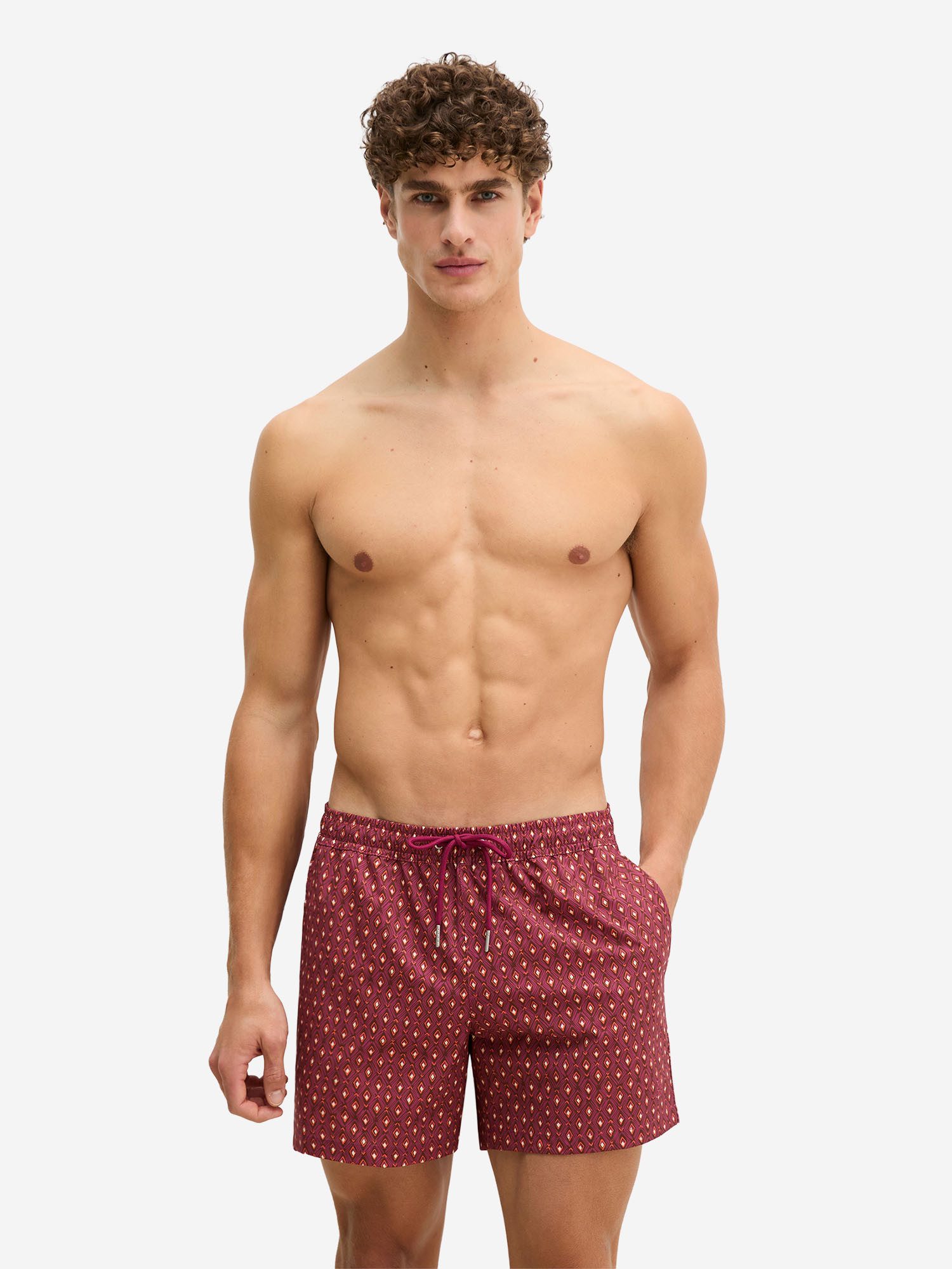 Marc O'Polo Badehose Woven Schwimmhose, Schwimmshorts, Badebekleidung