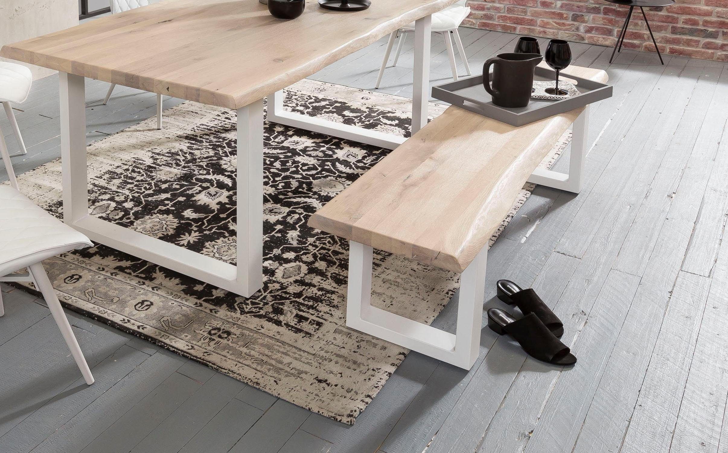 Home affaire Bank Tristan, aus Massivholz Eiche