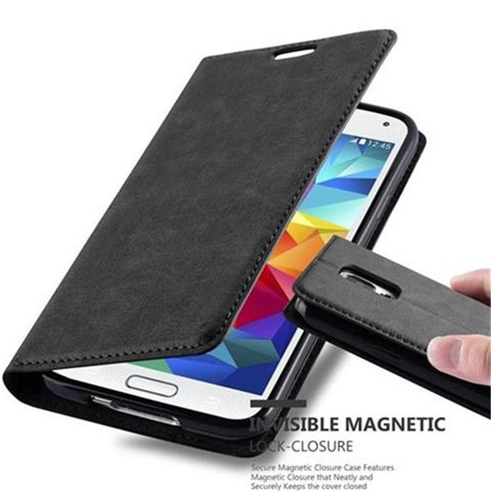Cadorabo Handyhülle für Samsung Galaxy S5 / S5 NEO Hülle Samsung Galaxy S5 / S5 NEO, Hülle Schutzhülle mit Standfunktion, Magnetverschluss und Kartenfach