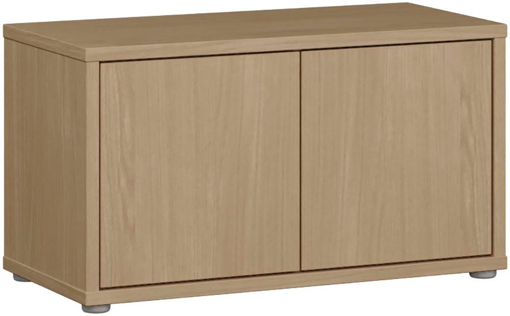 FORTE Schuhbank Alice Springs, Grifflos, 8 Paar Schuhe, Polsterauflage optional, B/H/T 74,5/41,5/34,9 cm, Push to open