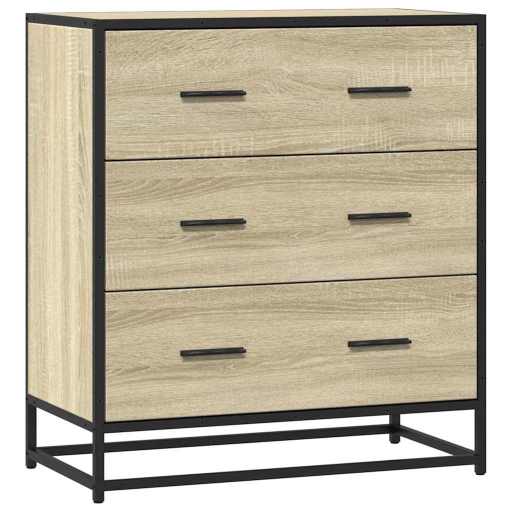 vidaXL Sideboard Sideboard Sonoma-Eiche 68x35x76 cm günstig online kaufen