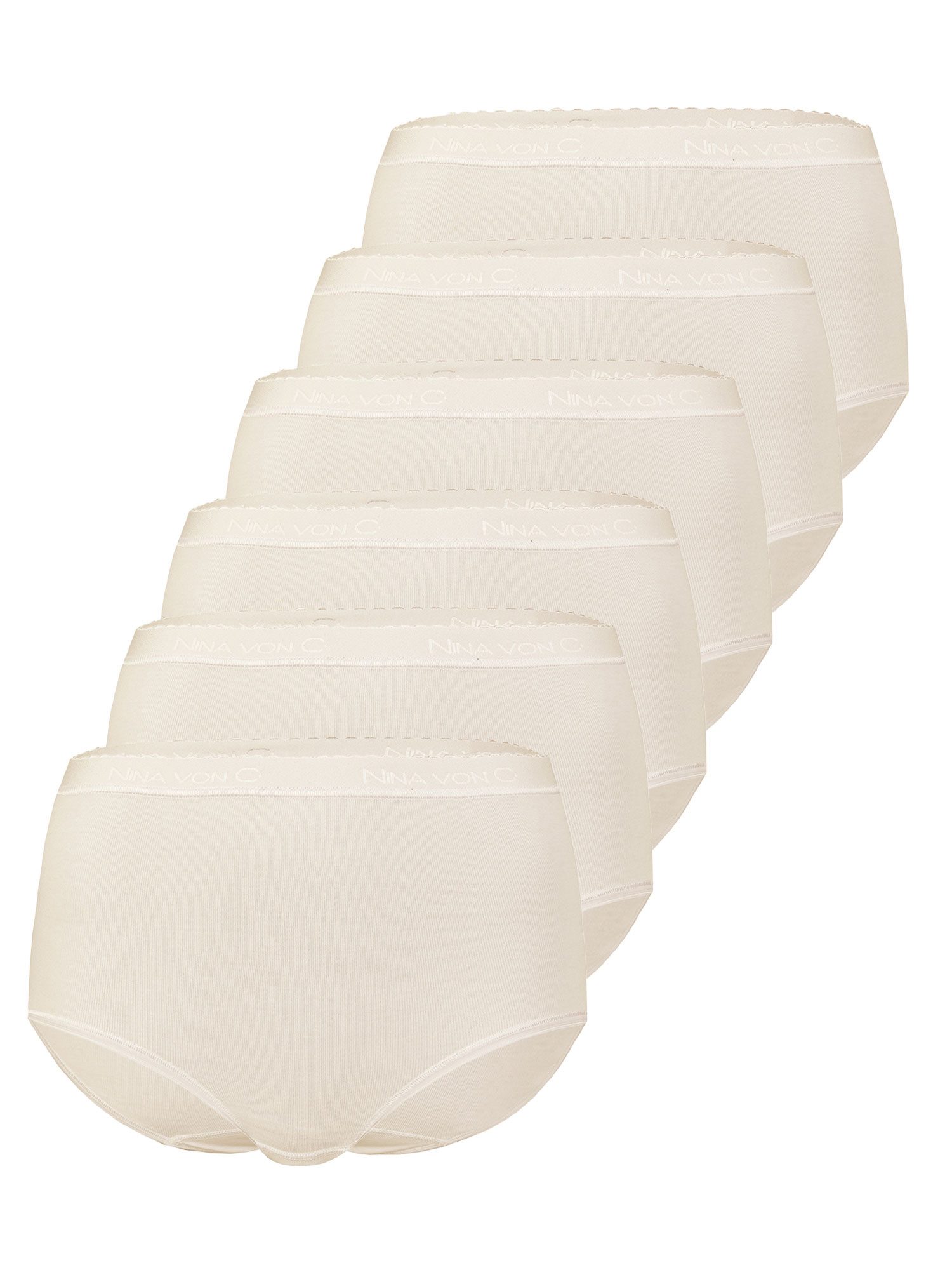Taillenslip 6er Pack Damen Taillenslip Slipboutique