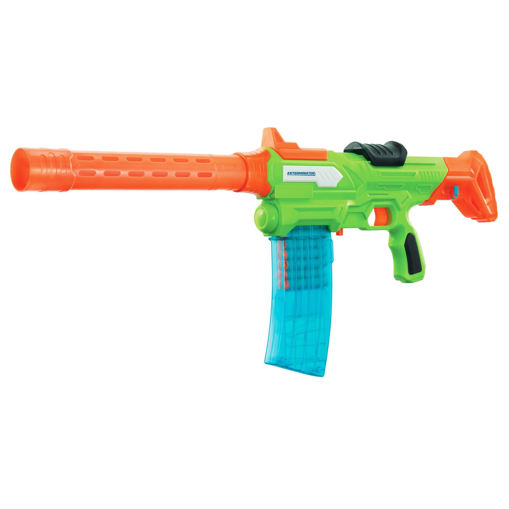Buzz Bee Toys Blaster BuzzBee Exterminator, Der BuzzBee Air Warriors Exterminator ist ein anpassbarer Top-Primed B