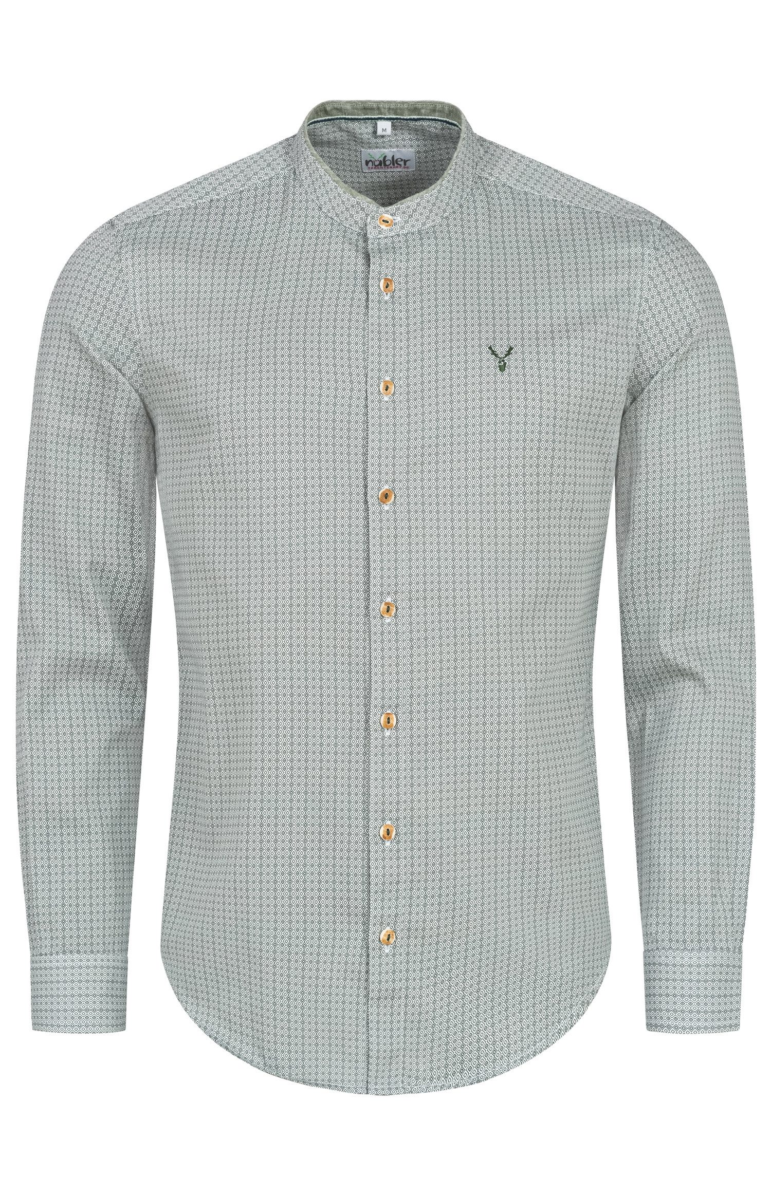 Nübler Trachtenhemd Trachtenhemd Paavo Langarm in Grün von Nübler günstig online kaufen
