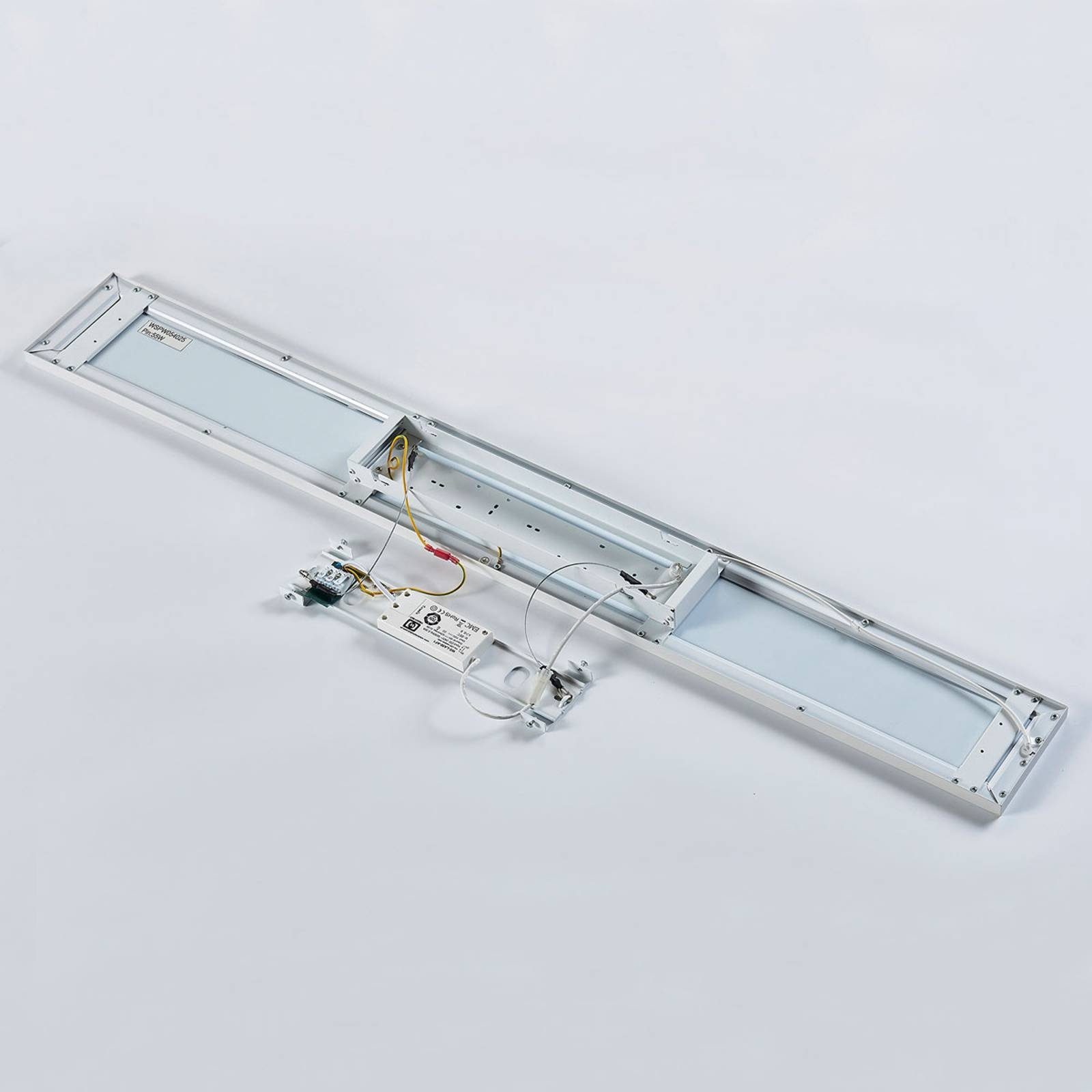 Aluminium, LED-Leuchtmittel LED Enora, verbaut, inkl. weiß, PMMA, Leuchtmittel, warmweiß, Modern, fest Arcchio Panel Bürolampe