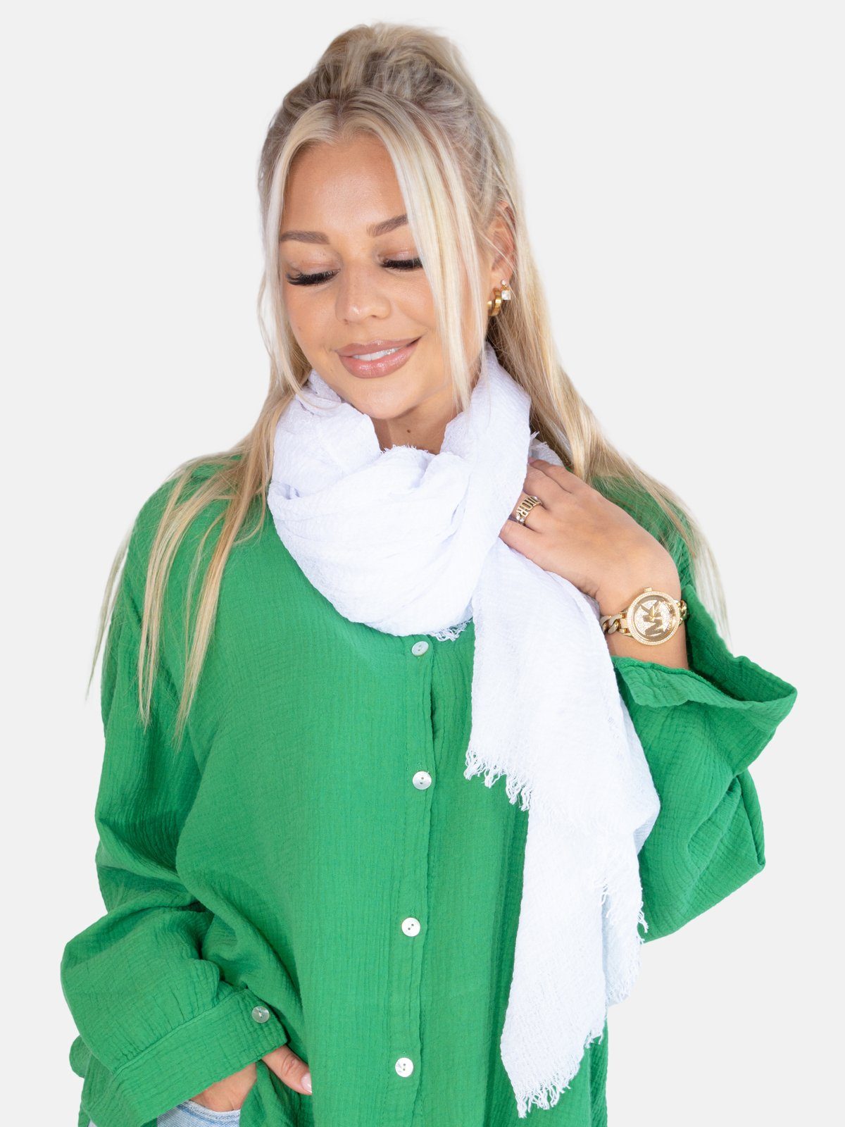 Seasons of April Schal Isabella Schal, Dünner, leichter und weicher Uni Dam günstig online kaufen