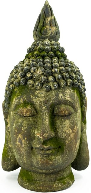 NOOR LIVING Buddhafigur »Buddhakopf« (1 Stück)-Otto